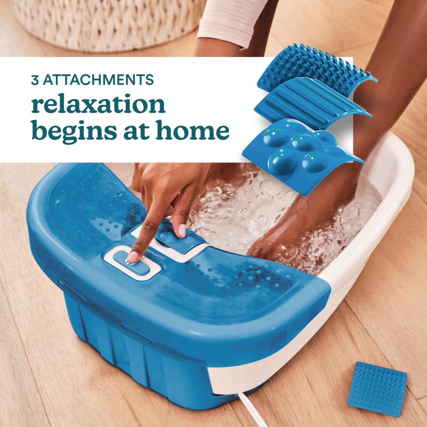 Homedics FB-50 Tina SPA de Pies Bubble Bliss