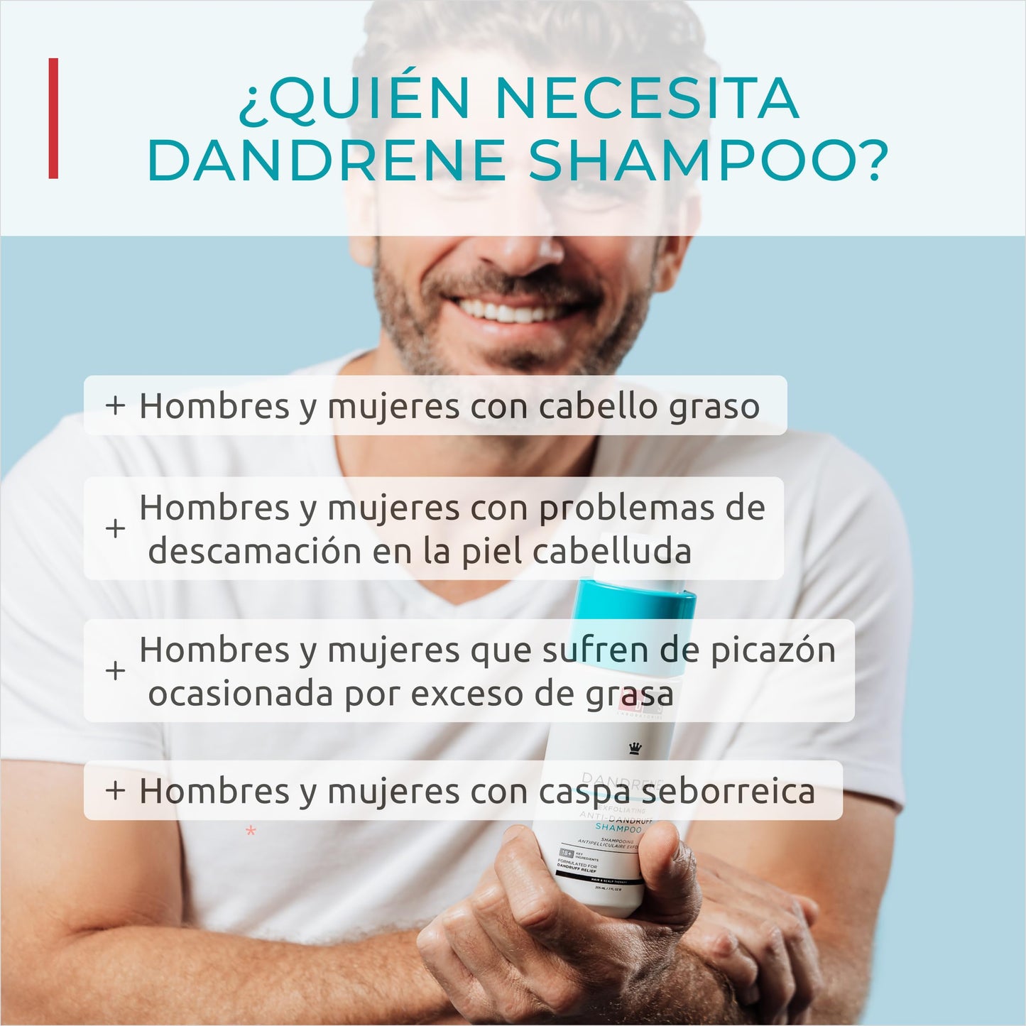 Shampoo Exfoliante Anti-Caspa DS Laboratories Dandrene