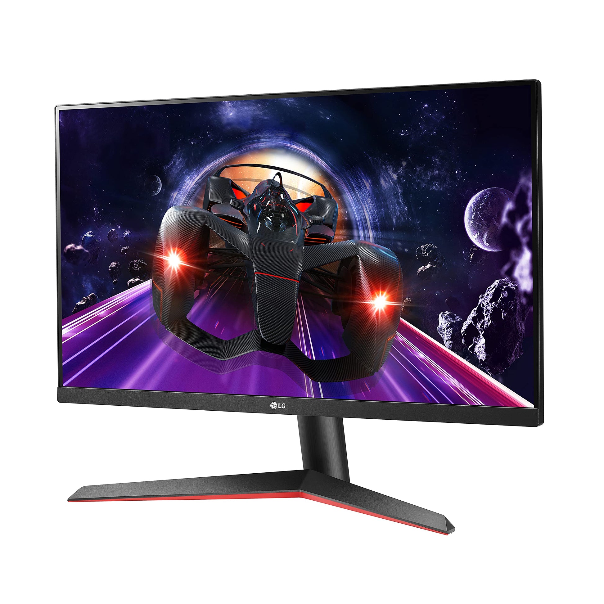 LG 24MP60G-B Monitor IPS Full HD de 24 Pulgadas (1920 x 1080) con AMD FreeSync y Tiempo de Respuesta MBR de 1 ms, y diseño virtualmente sin Bordes de 3 Lados, Color Negro