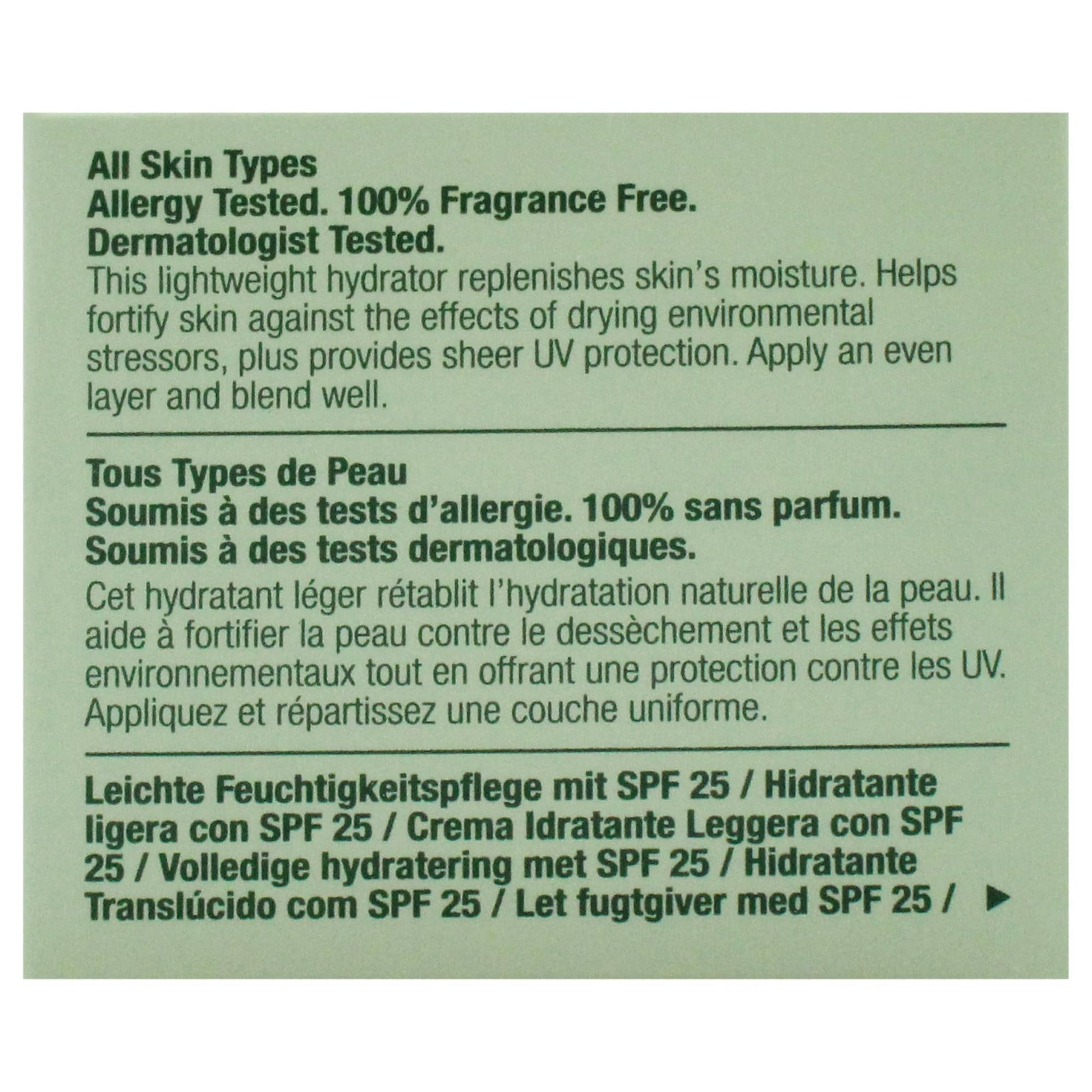 Moisture Surge Sheer Hydrator Cream SPF 25