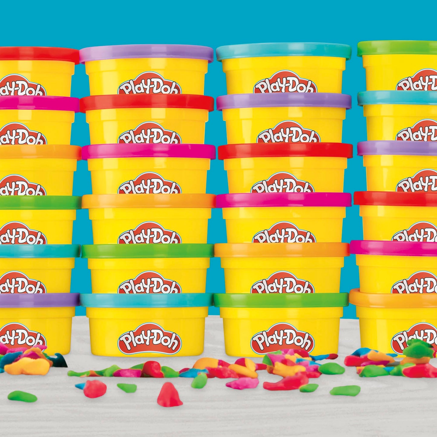 Masas y Plastilinas Play Doh Fiesta de Colores 24 Pack