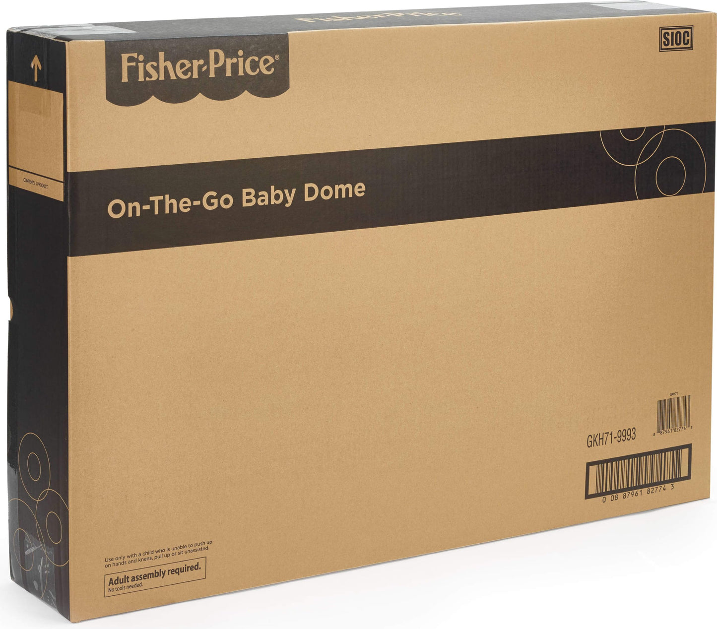 Fisher-Price - Domo para bebés portátil, múltiple
