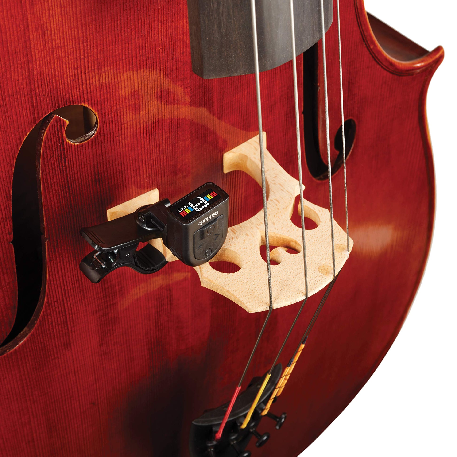 D'Addario Accessories | Afinador de guitarra | Clip Universal | Individual - Compacto y discreto - Guitarra, bajo, ukelele, mandolina y banjo