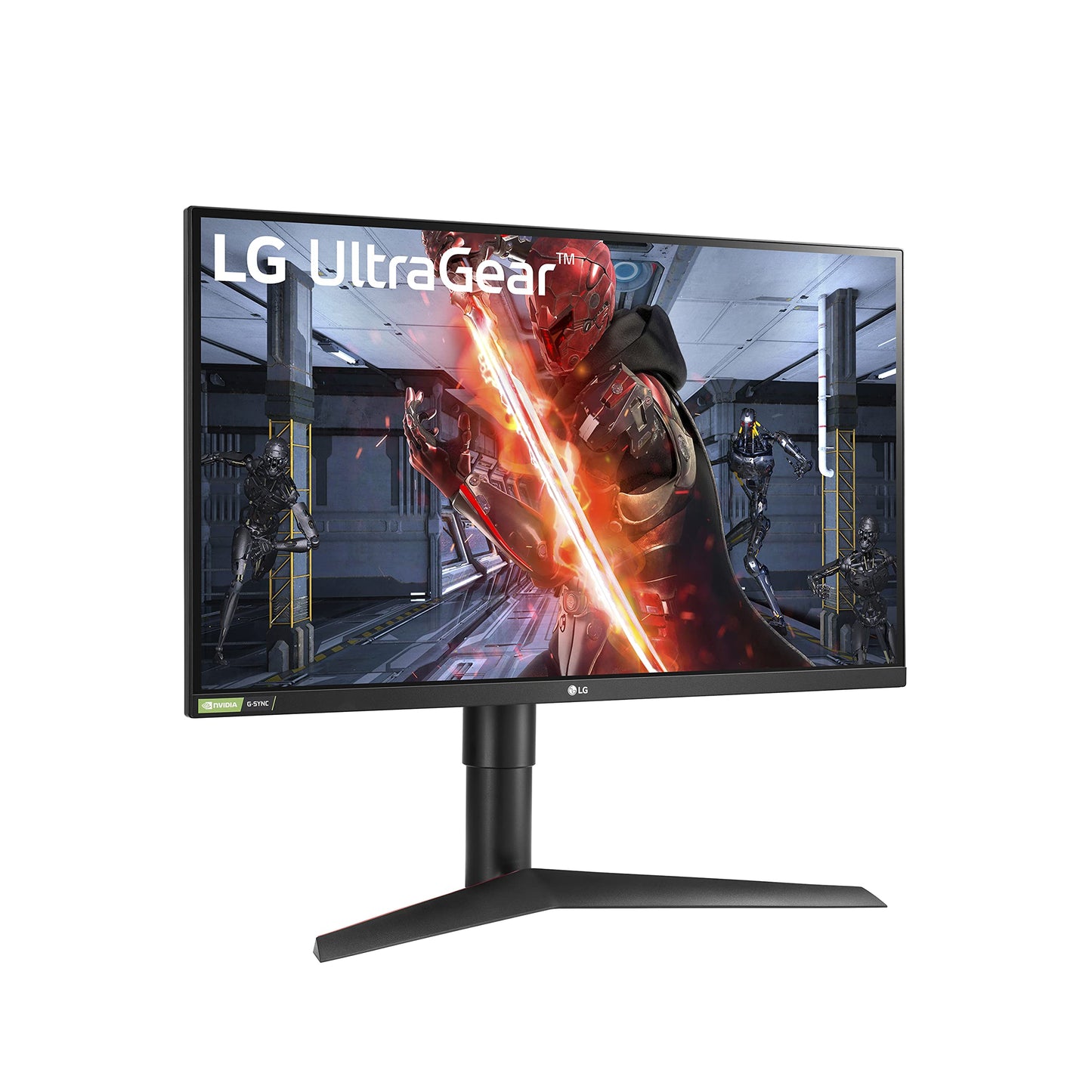 LG Ultragear - Monitor para Videojuegos, 27 Pulgadas, QHD Nano IPS 1ms, Compatible con NVIDIA G-Sync, 27 Pulgadas IPS – 1 ms Tiempo de Respuesta, Negro