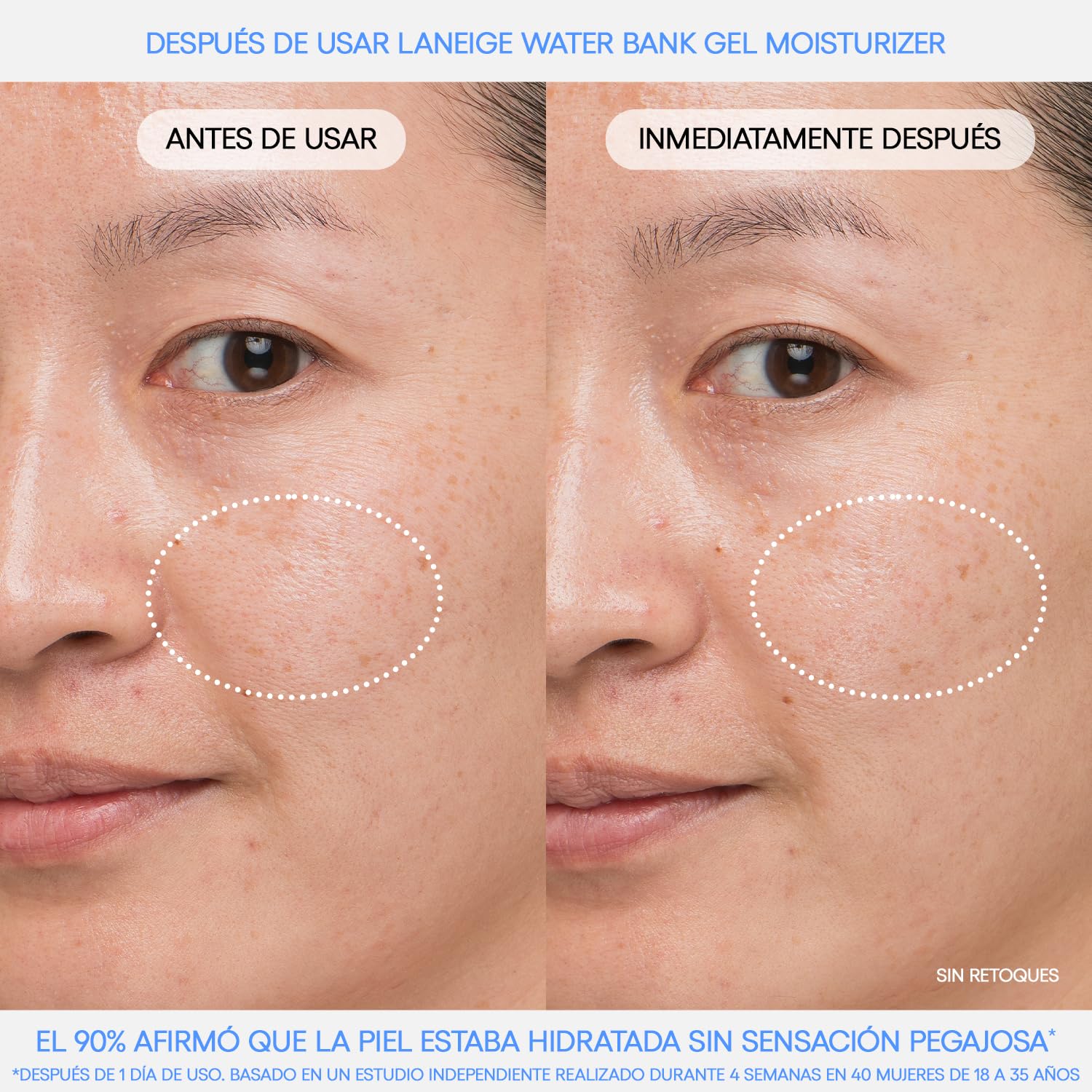 LANEIGE Water Bank Blue Hyaluronic Gel Moisturizer Mini (Gel Hidratante)