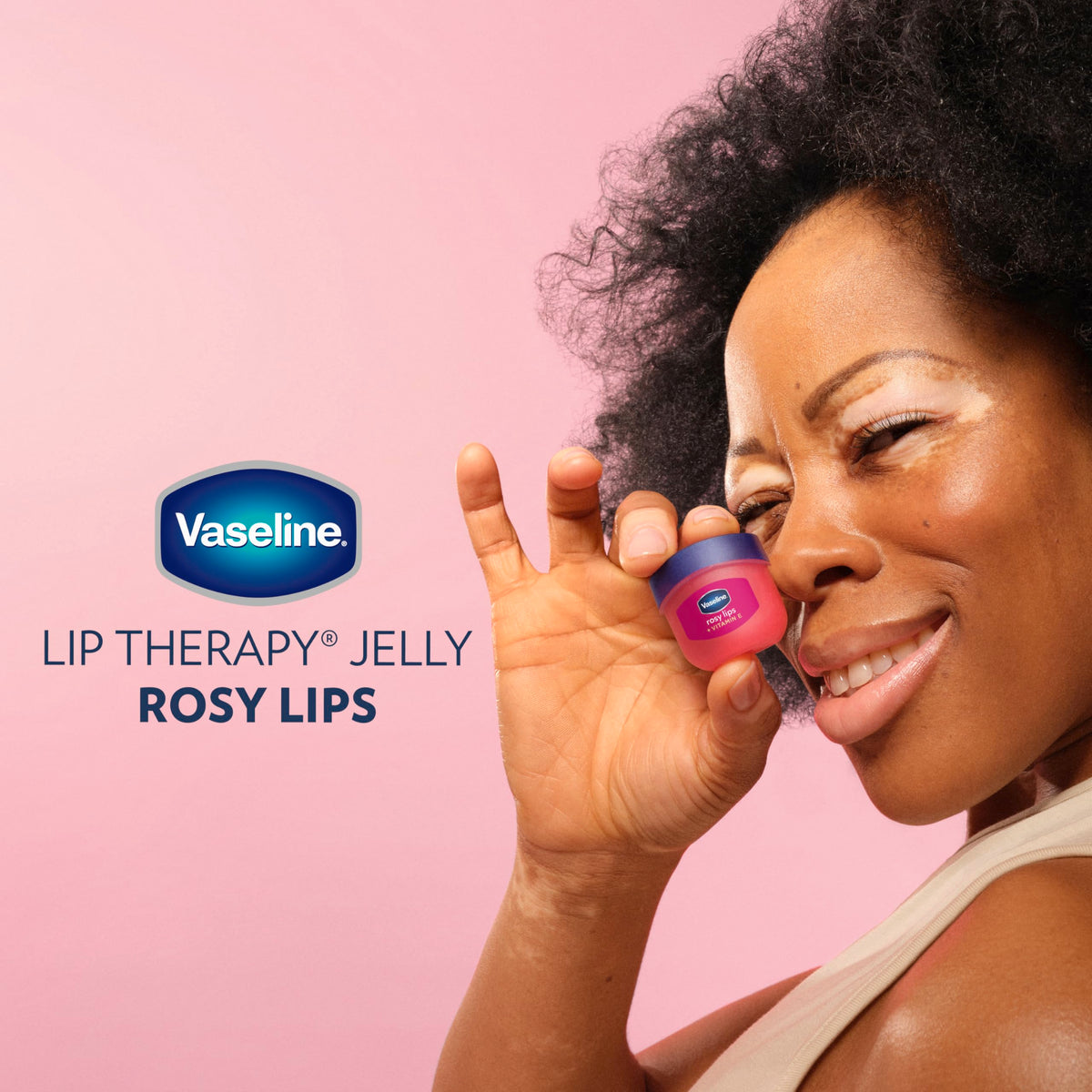 Vaseline Lip Therapy Lip Balm Mini Paquete de 2 Rosy 0.25 oz