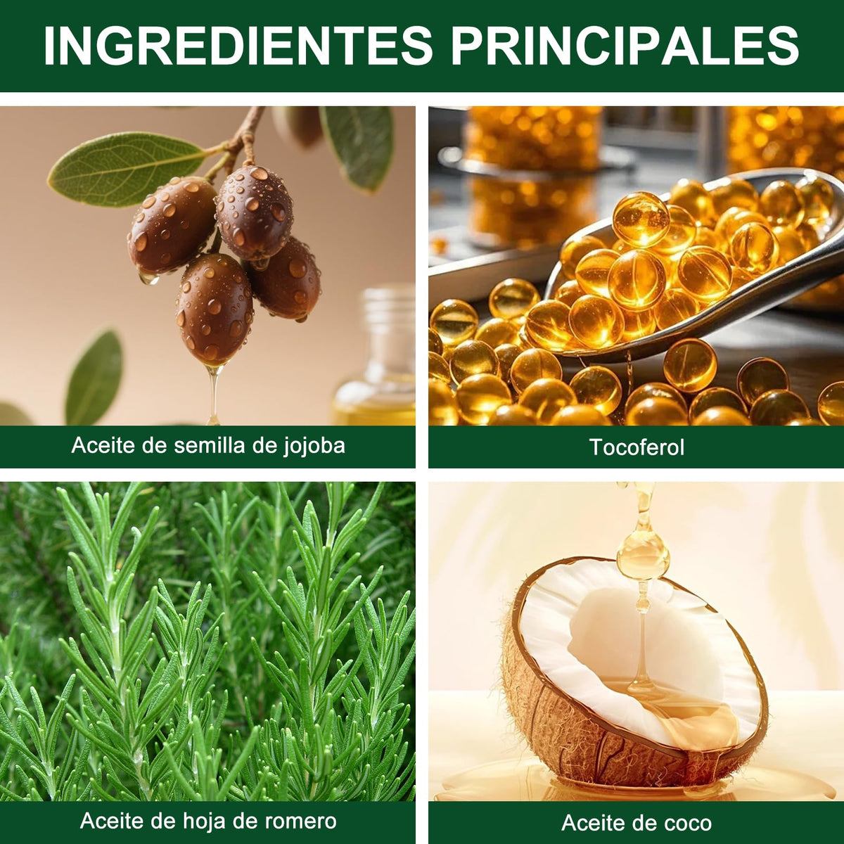 Aceite de Romero RUIAO 60ml Cuidado Capilar y Facial