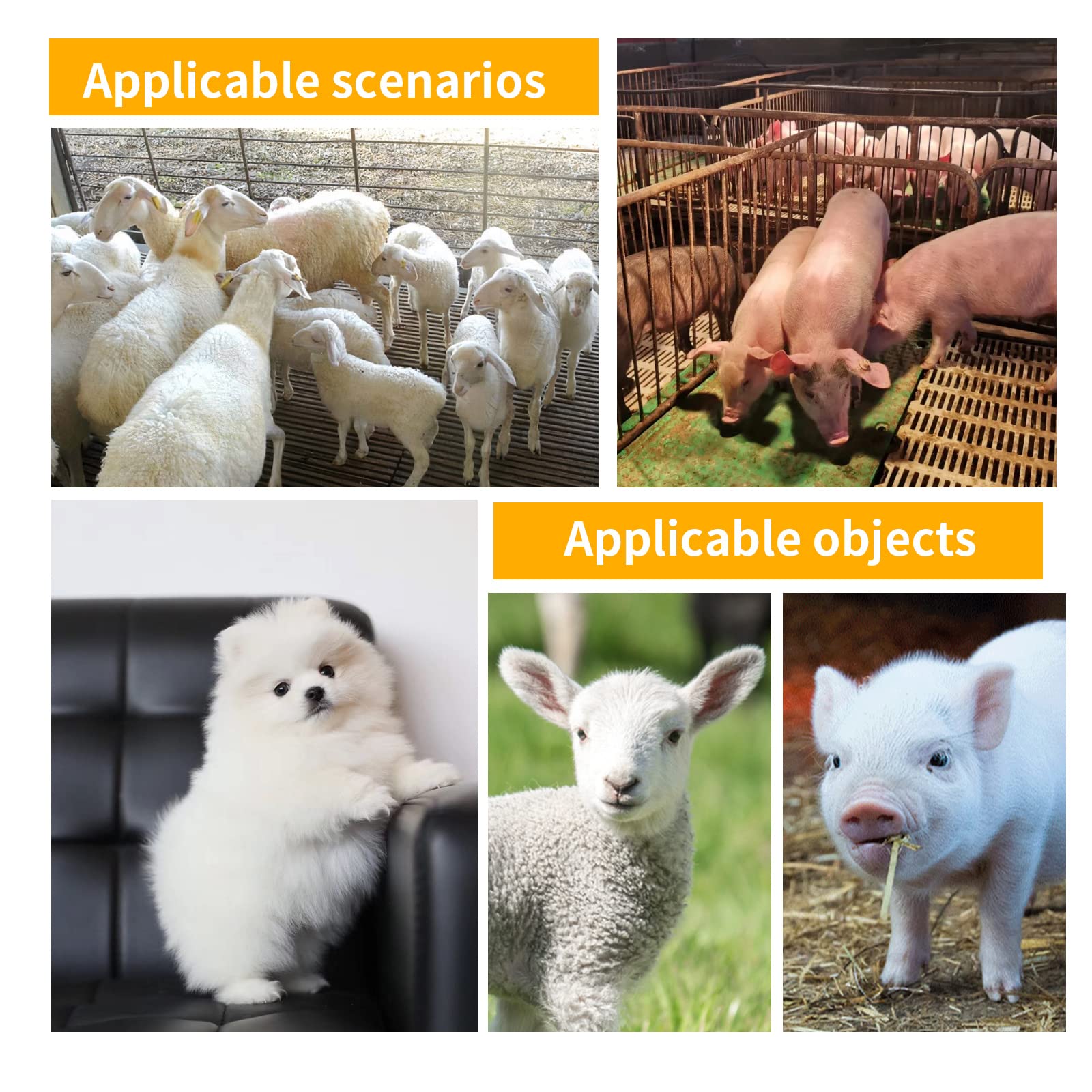 Chupetes de Goma Suave para Alimentación de Animales Pequeños