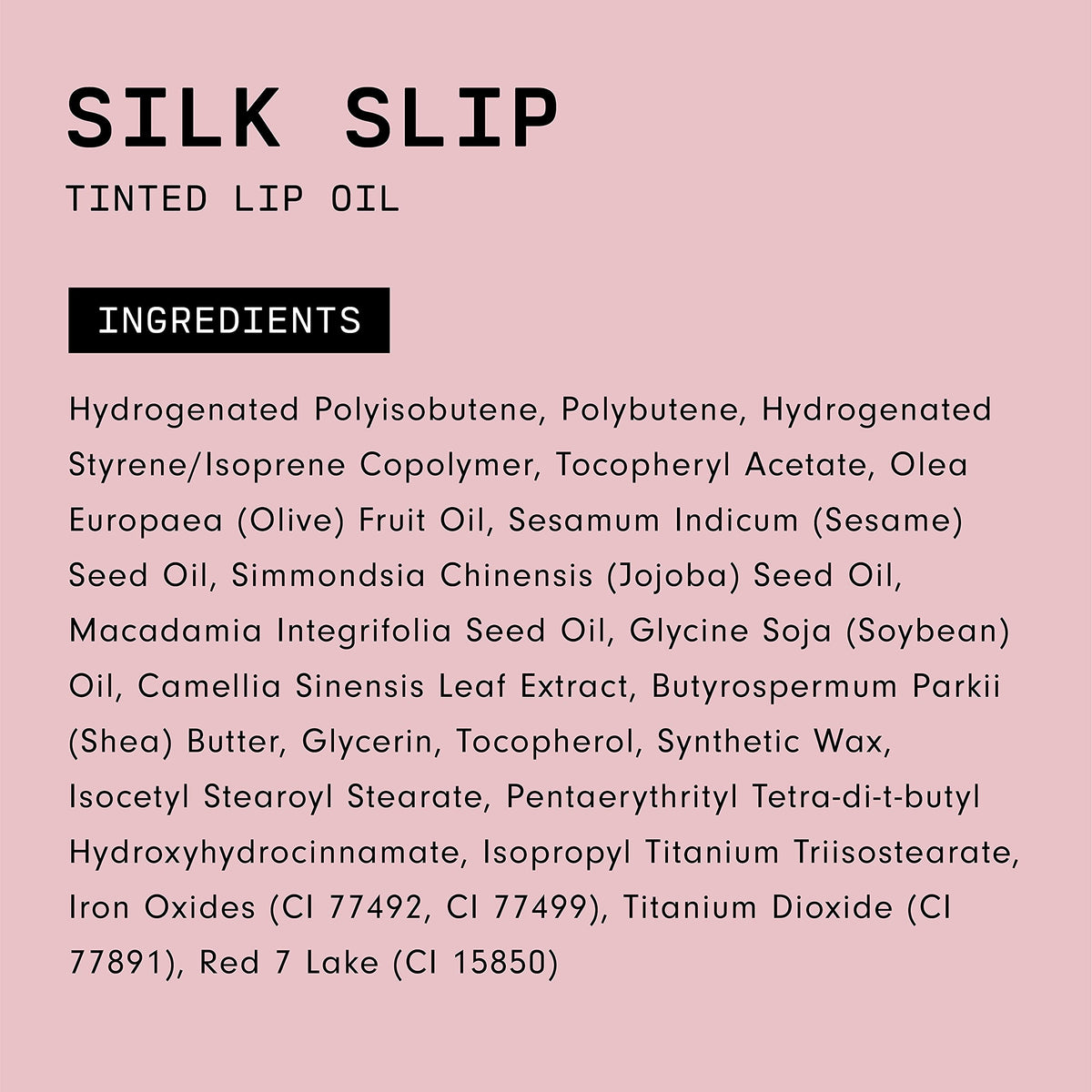 Versed Silk Slip Tinted Lip Oil, Blossom - Sheer Pink Lip Tint - Long-Lasting, Moisturizing Makeup with Jojoba + Vitamin E - Helps Smooth + Hydrate Chapped Lips - Vegan Lip Care (0.3 oz)