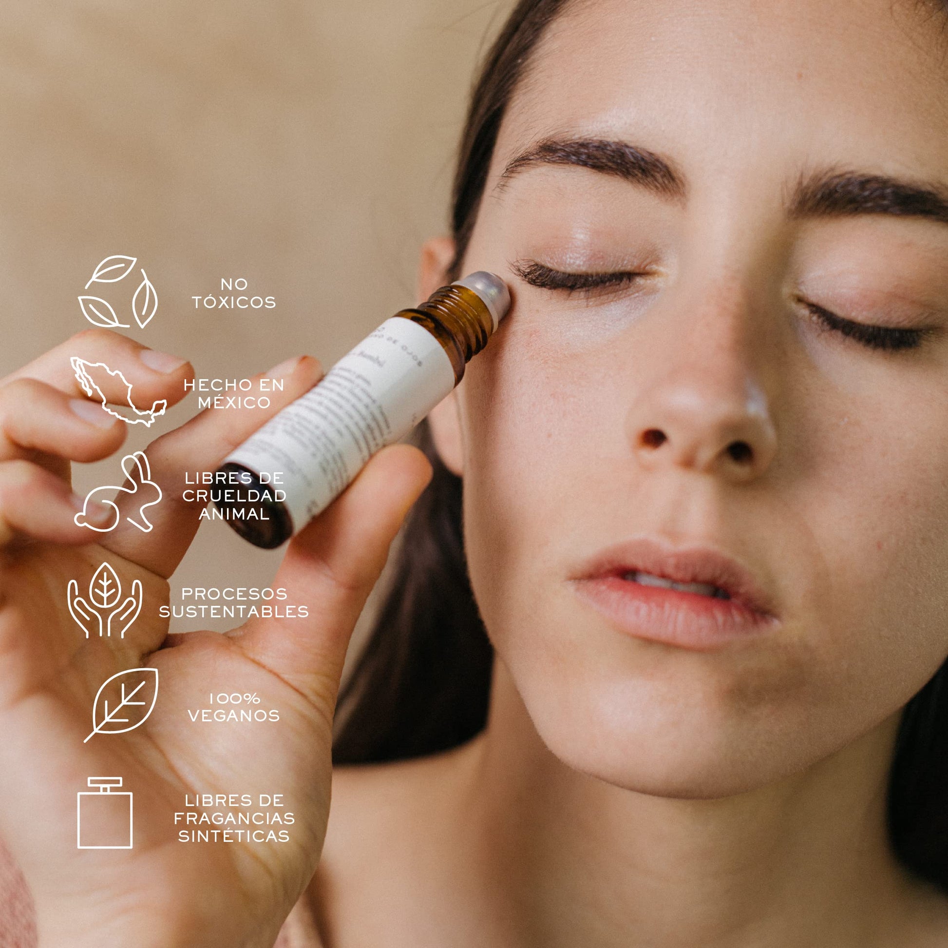 Remedios del Bosque. Suero contorno de ojos Péptidos + Bambú.