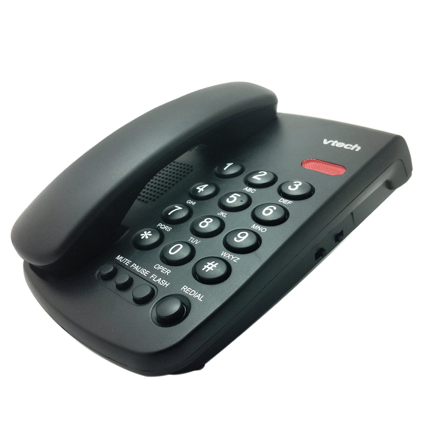 VTech VTC100 Teléfono Línea Fija, Color Negro