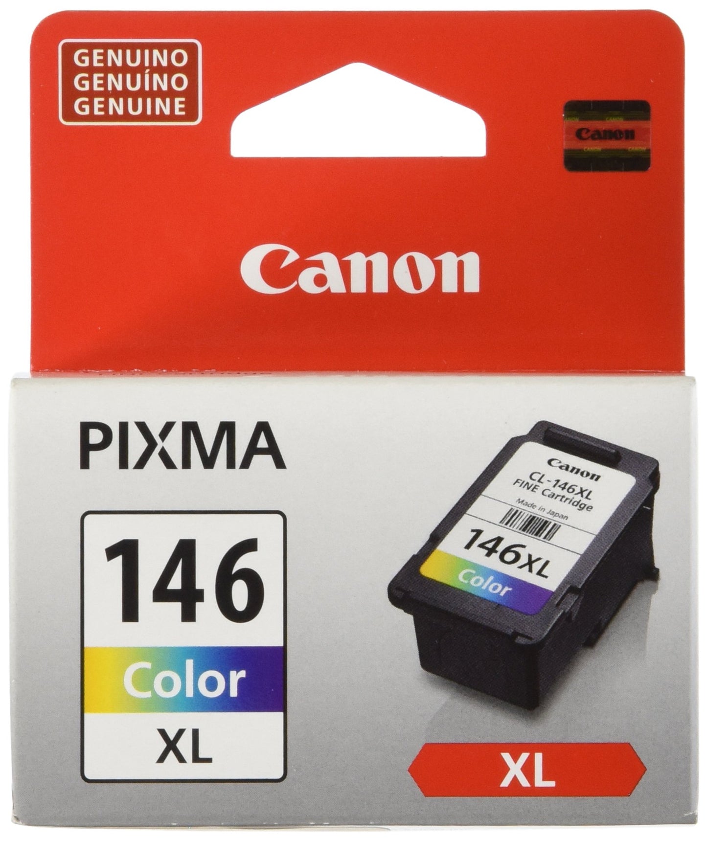 Canon Cartucho de Tinta PIXMA CL-146 XL de Color + GI-190 BK Lam