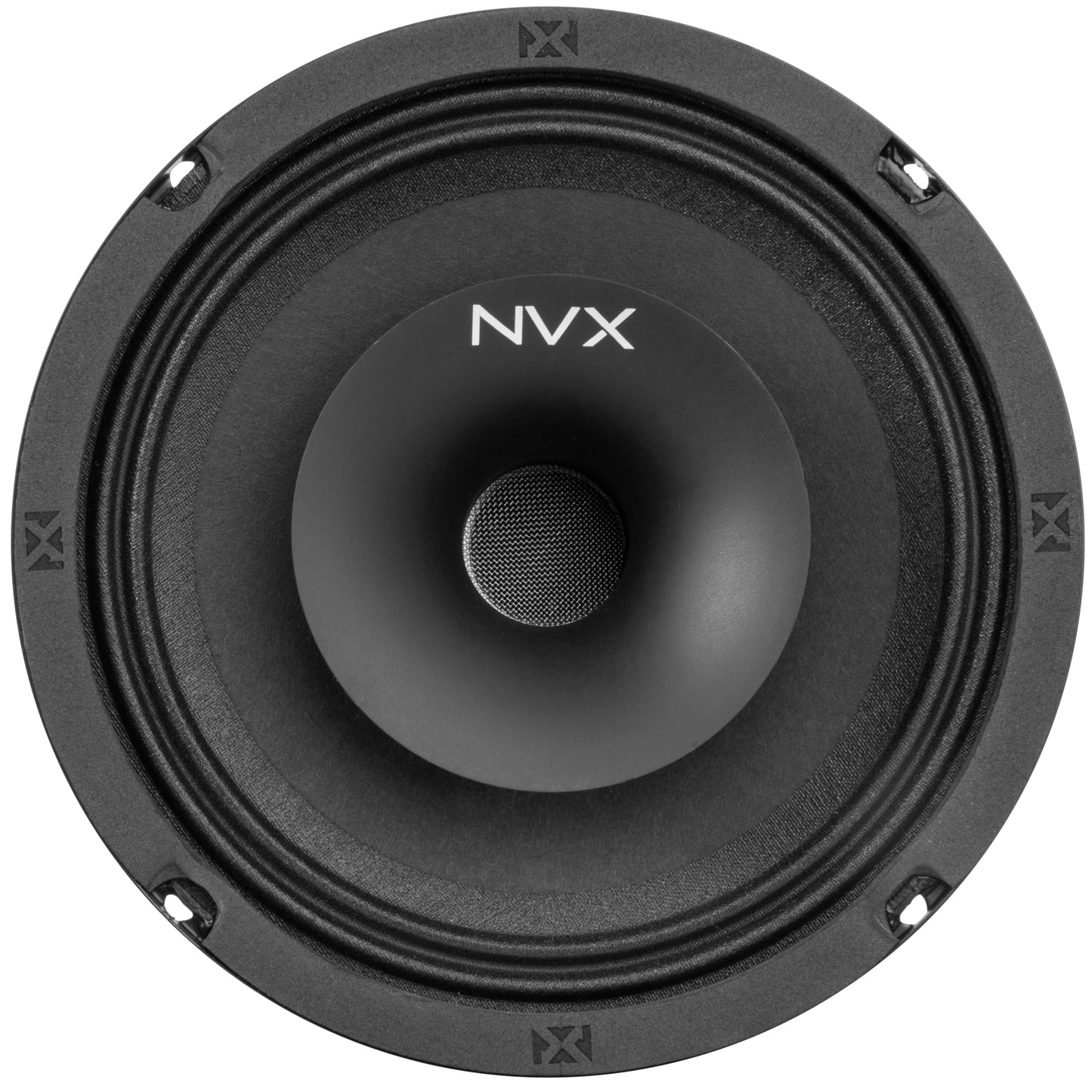 NVX® VPRO65HS - Altavoz de alta calidad de 6.5 pulgadas, 350 W máximo, 175 W RMS, 4 ohmios, bobina de voz de 1.5 pulgadas, audio profesional coaxial poco profundo con altavoz de agudos de bocina,
