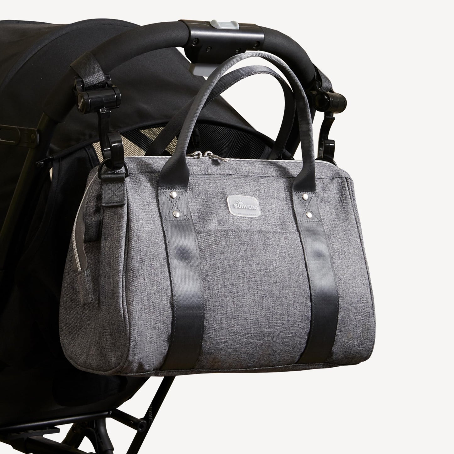 SUNVENO Mochila para pañales con cambiador portátil, mochila de viaje multiusos, gran capacidad para mamás y papás, Mochilas bolsa