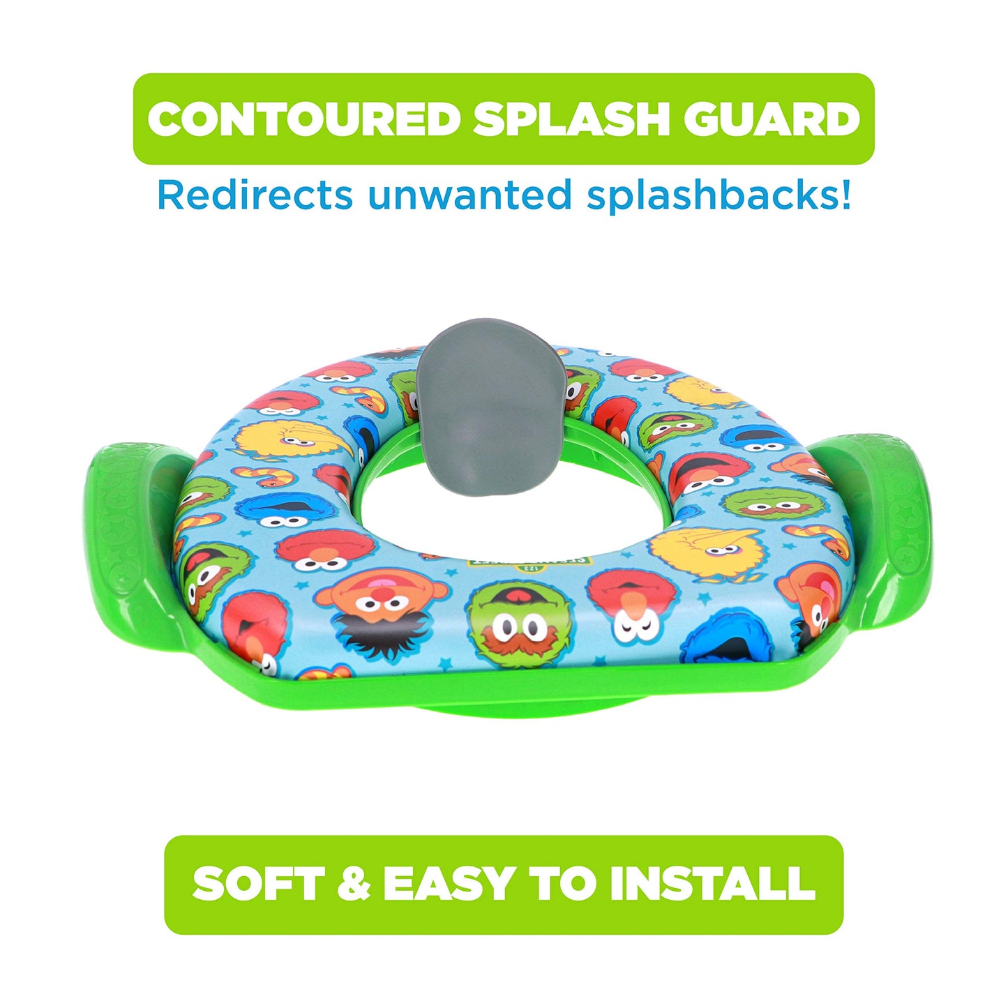 Sesame Street "Best Friends" - Asiento suave para orinal (1 unidad (paquete de 1)