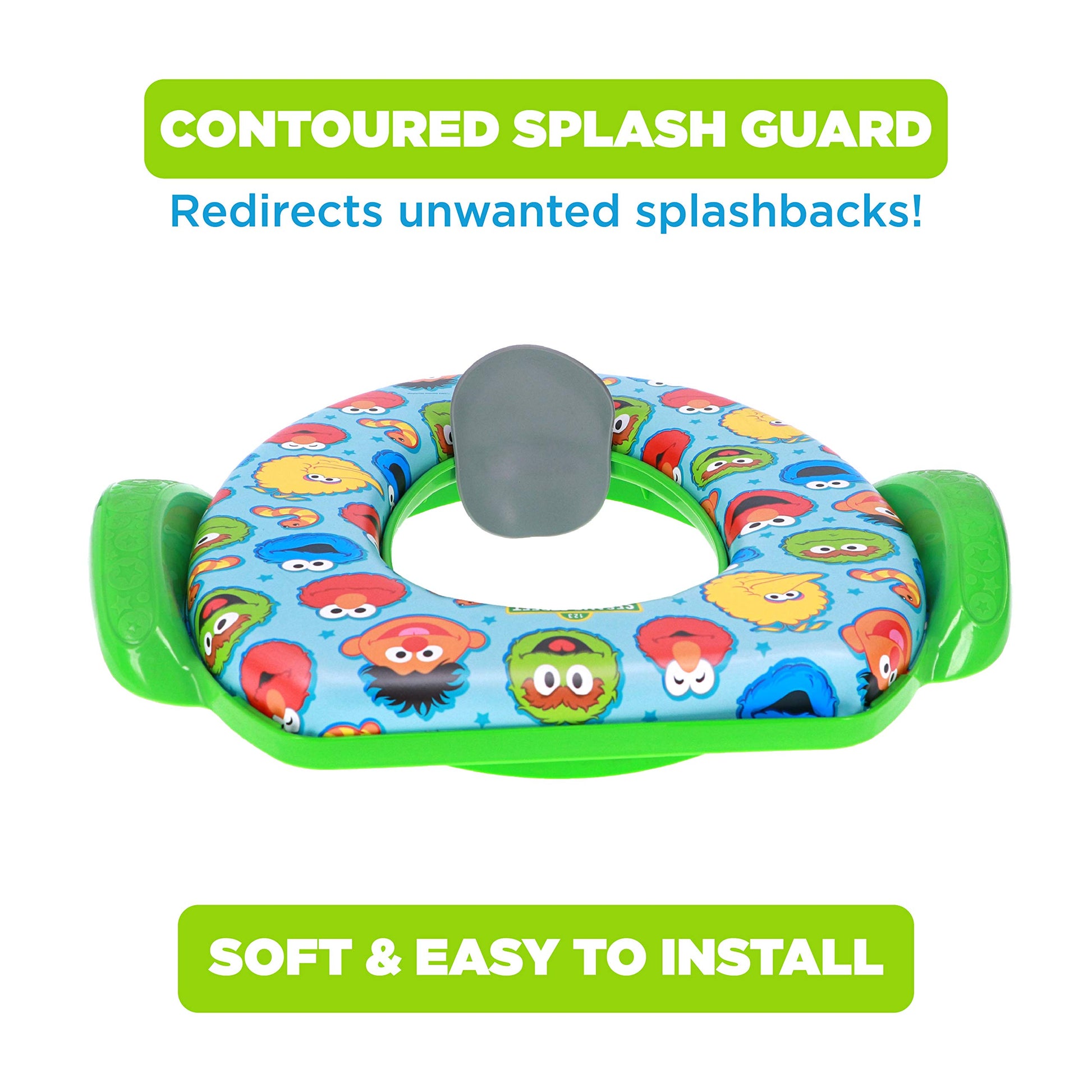 Sesame Street "Best Friends" - Asiento suave para orinal (1 unidad (paquete de 1)