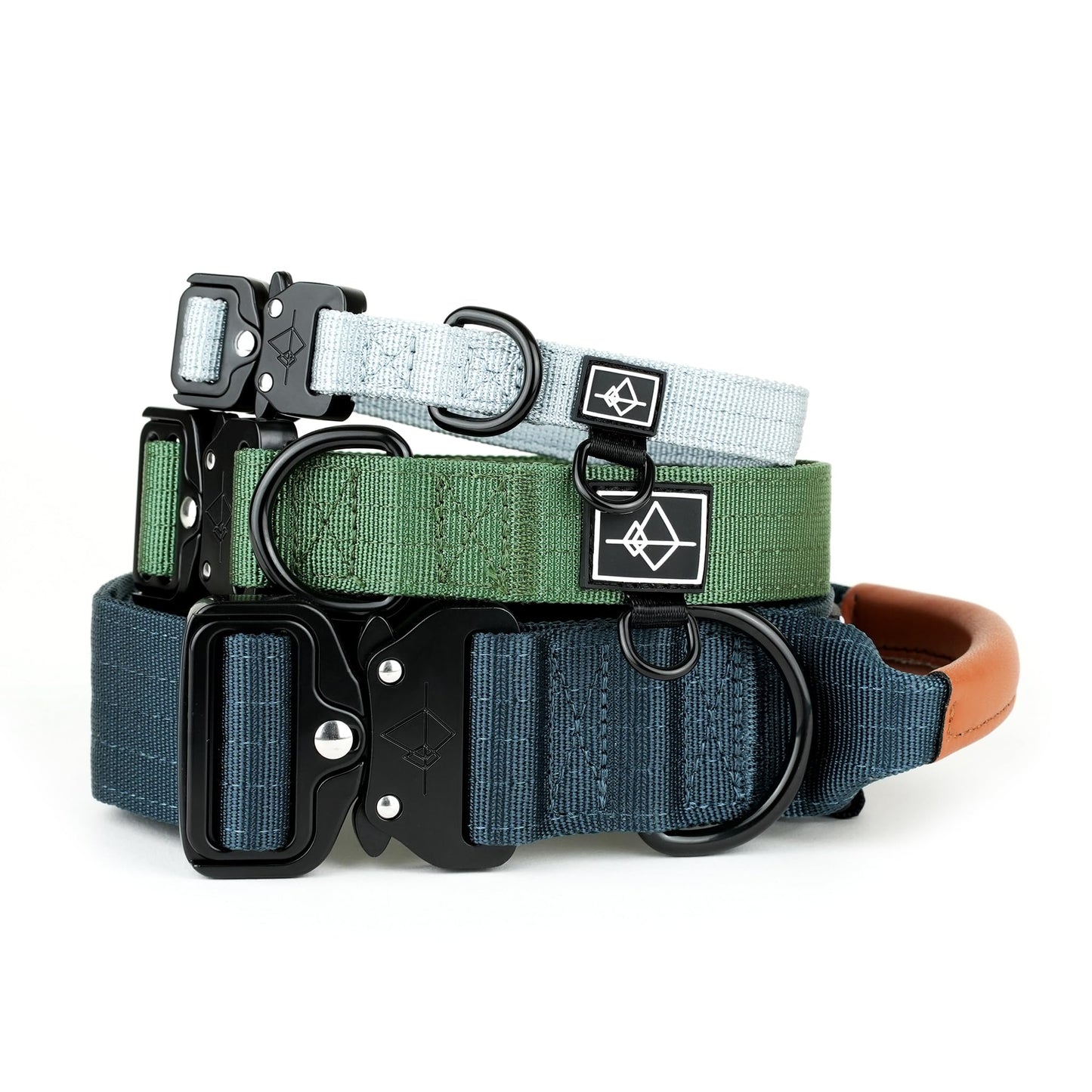 MADE TO ROAM Collar de Perro de Alta Calidad, Ajustable, de Nailon Resistente con Hebilla metálica de liberación rápida (Oregon Haze, Size 3)