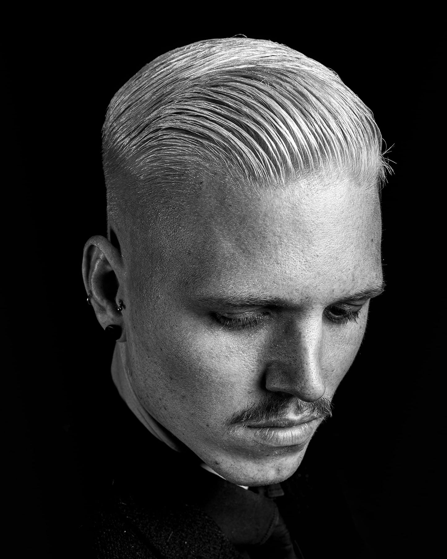 Pomada Reuzel Azul Fuerte Fijación Soluble en Agua para Hombre