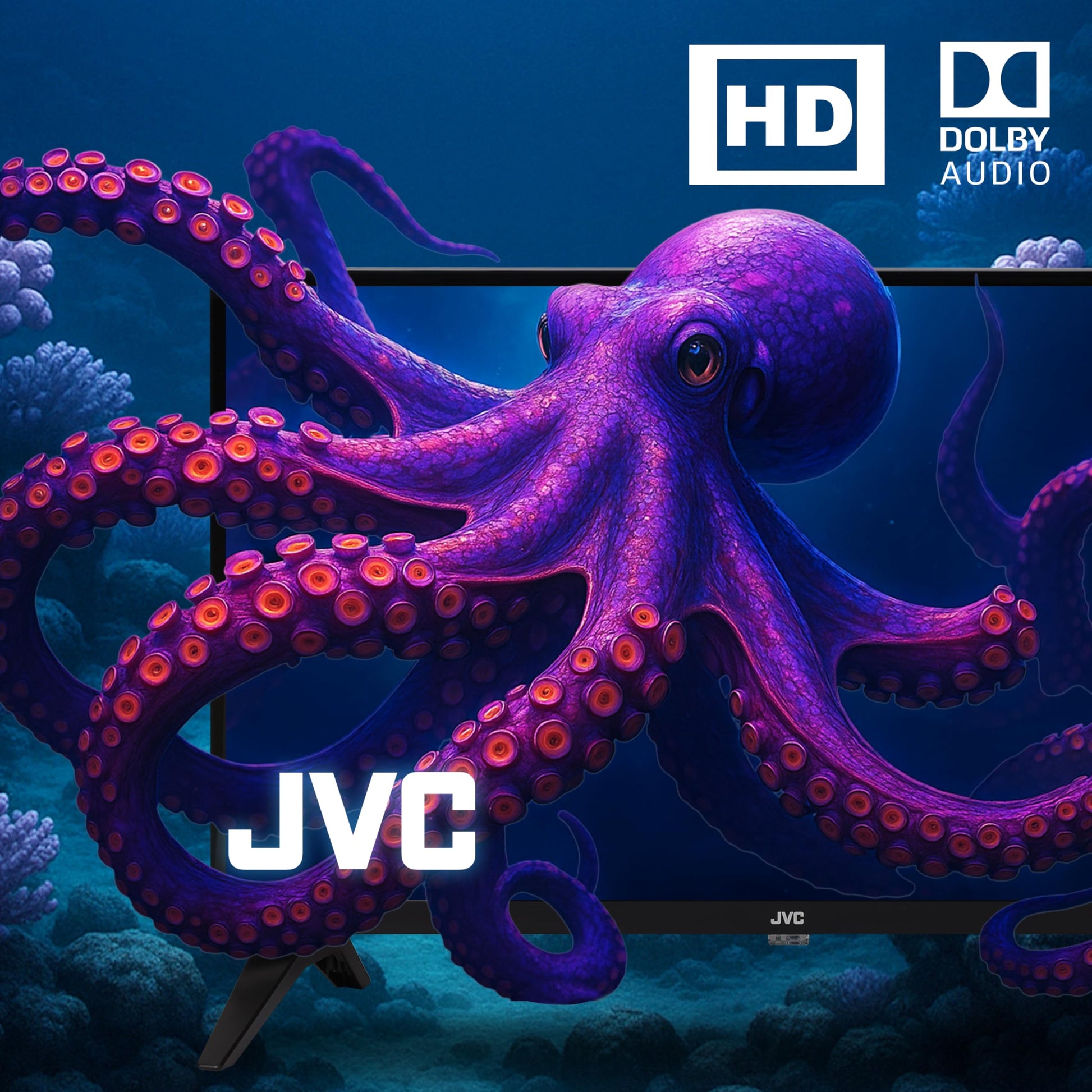 JVC Pantalla 24 Pulgadas HD Roku TV SI24R