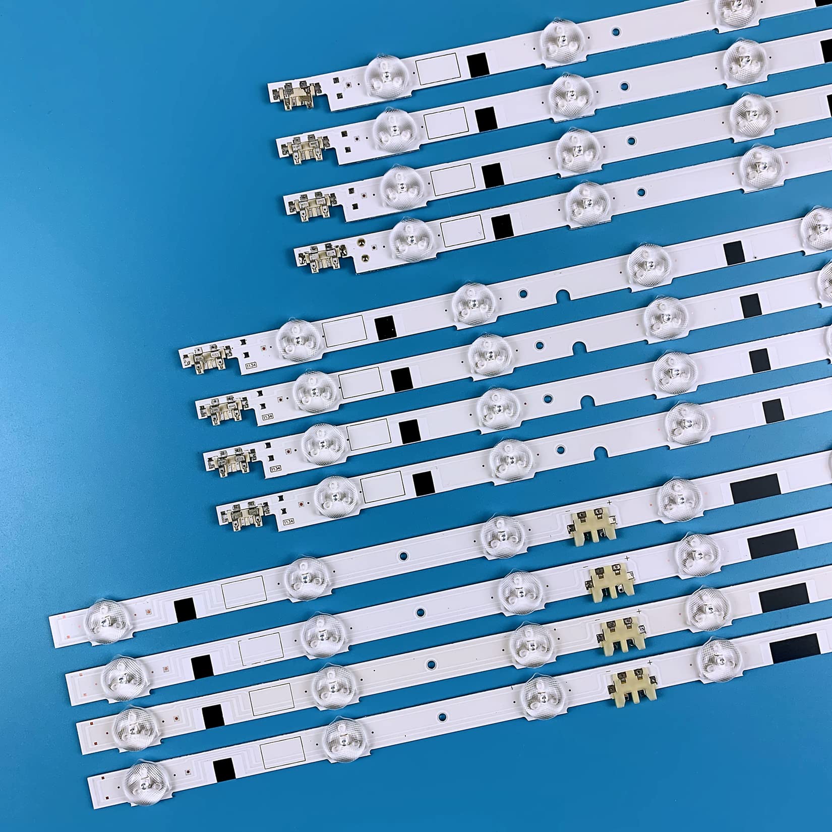 Tiras de Retroiluminación LED PANMILED para Samsung TV 75 Pulgadas Blanca 2013SVS75F UN75F6300AF UN75F6400AF UN75F7100AF D2GE-750SCA-R3