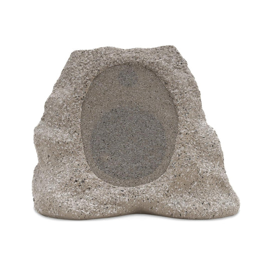 Victrola Rock Speaker Connect, Stone, Altavoz inalámbrico para Exteriores con Bluetooth 5.3, batería de 22 Horas de duración, con Carga Solar, Conecta hasta 20 Altavoces Rock, Altavoz IP65 Resistente