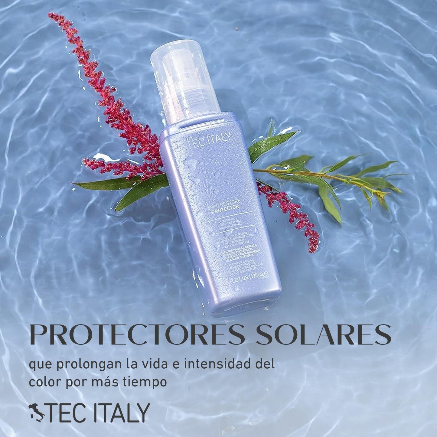 TEC ITALY Omni Restore Protector Proteccion Calor Capilar Antifrizz 125 ml