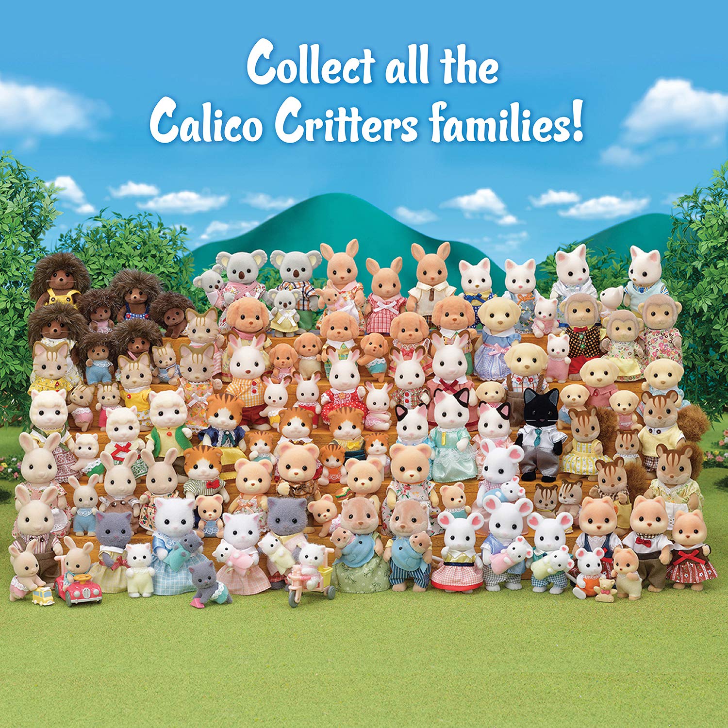 Calico Critters Hopper Familia de Canguro