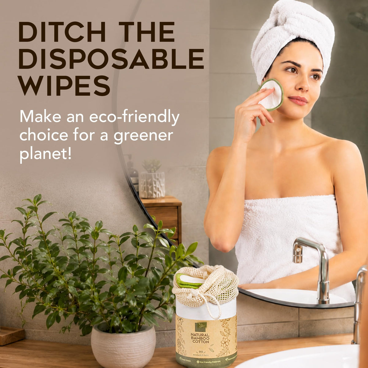 Almohadillas Removedoras Reutilizables Greenzla Naturales y Orgánicas para Todo Tipo de Pieles