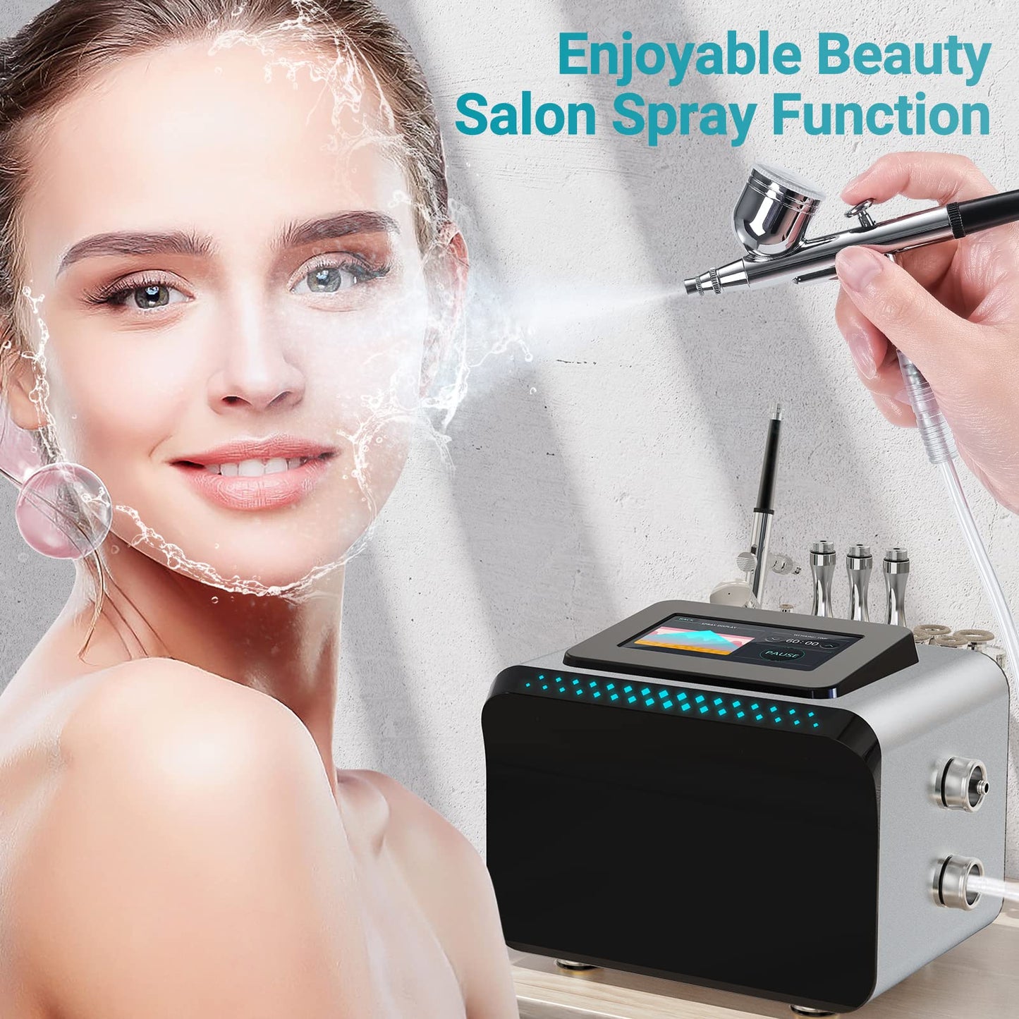 Beauty Star- [3 en 1] Máquina de terapia de vacío con tazas grandes de 1800 ml, máquina de terapia con ventosas, diámetro profesional