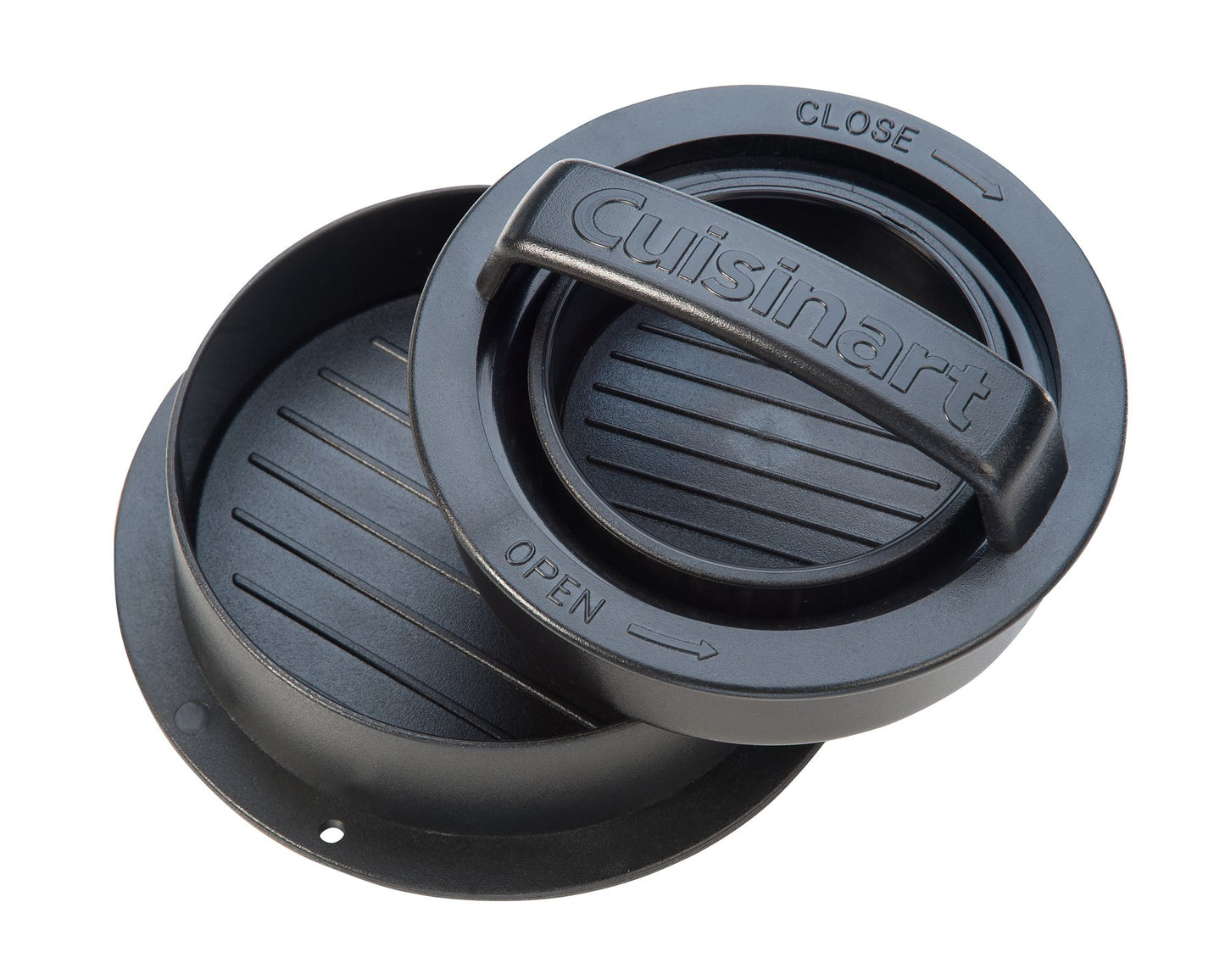 Cuisinart - Prensa para Hamburguesas rellenas 3 en 1 CSBP-100, Negra