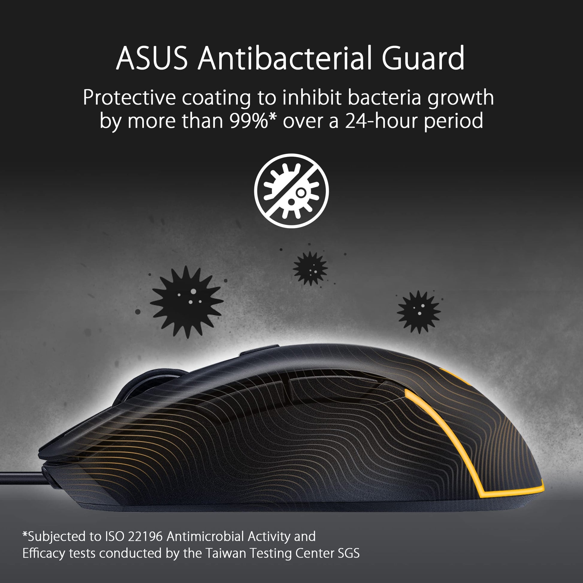 Mouse Gaming ASUS TUF Negro Ligero y Resistente IP56