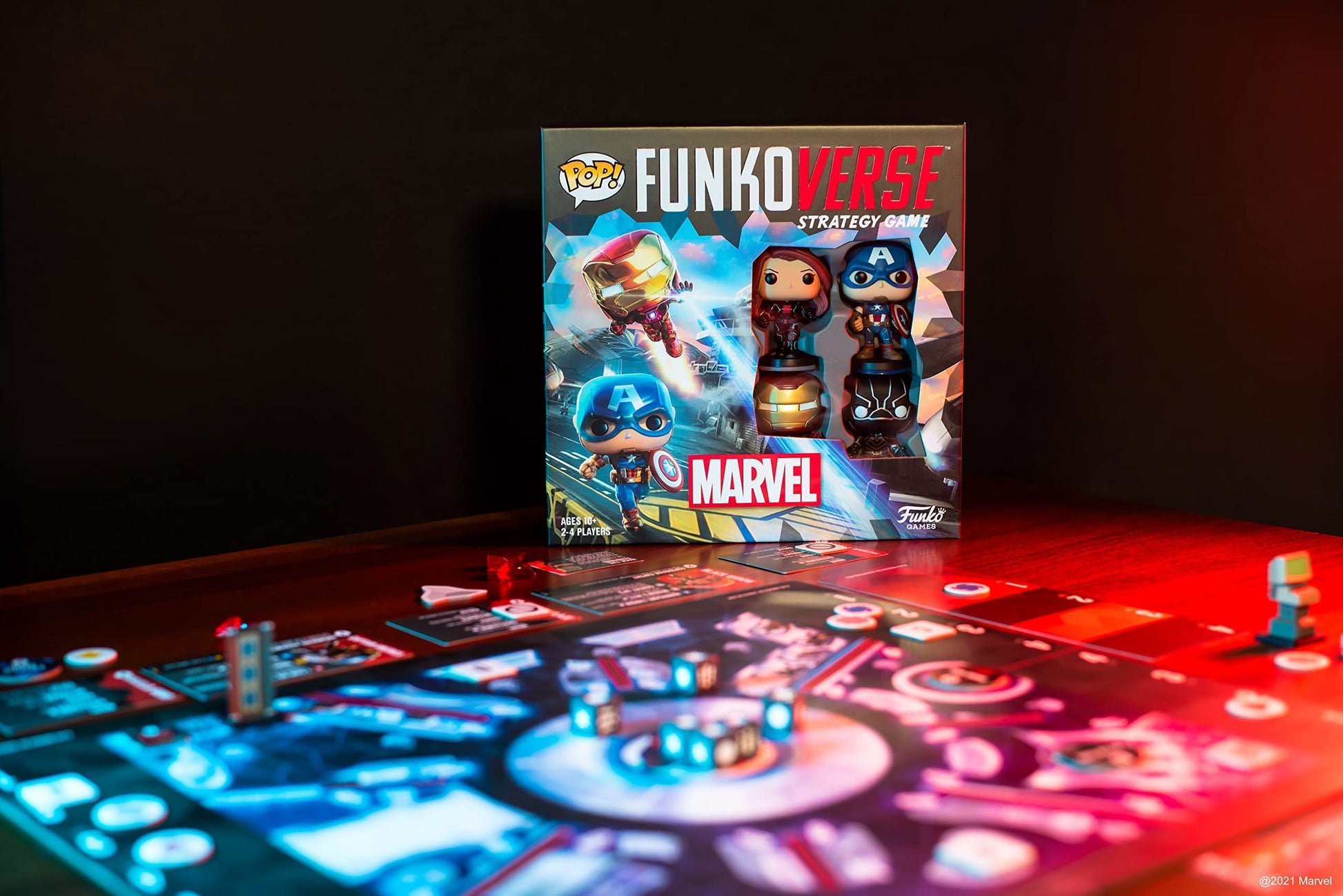Funko Verso: Marvel 100 Paquete de 4 (los Estilos Pueden Variar)