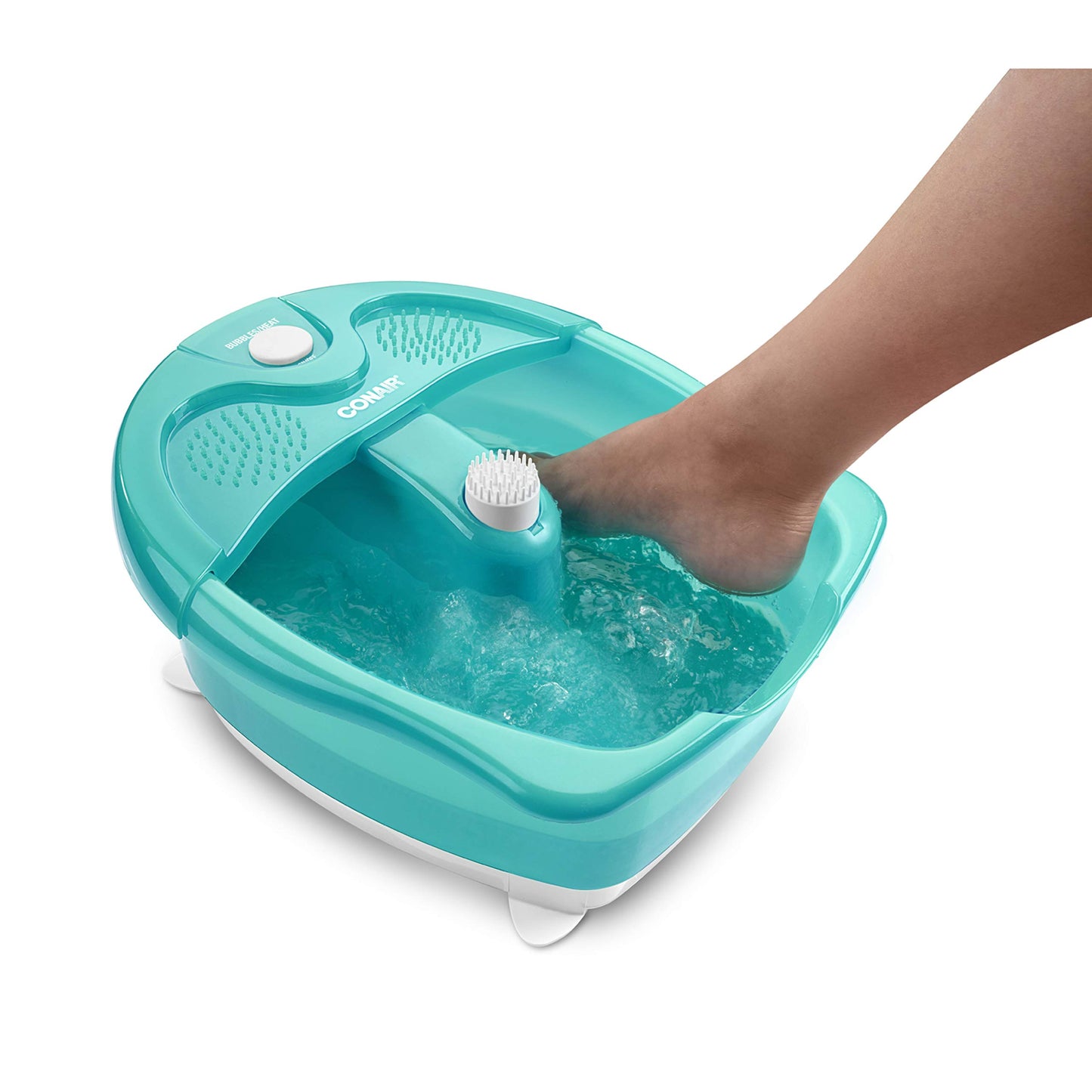 Conair Spa - Masaje para Pies con Burbujas y Manutención de la Temperatura, Turquesa