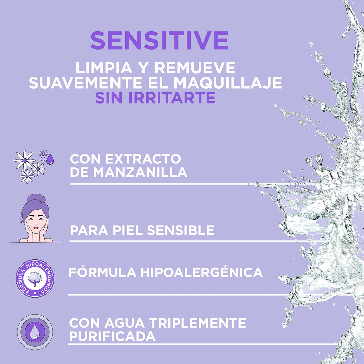 Pond's Agua Micelar Sensitive 300 ml