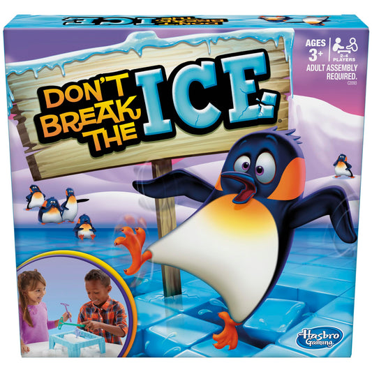 Hasbro Gaming Don't Break The Ice Juego Preescolar, Juegos de Mesa para niños a Partir de 3 años