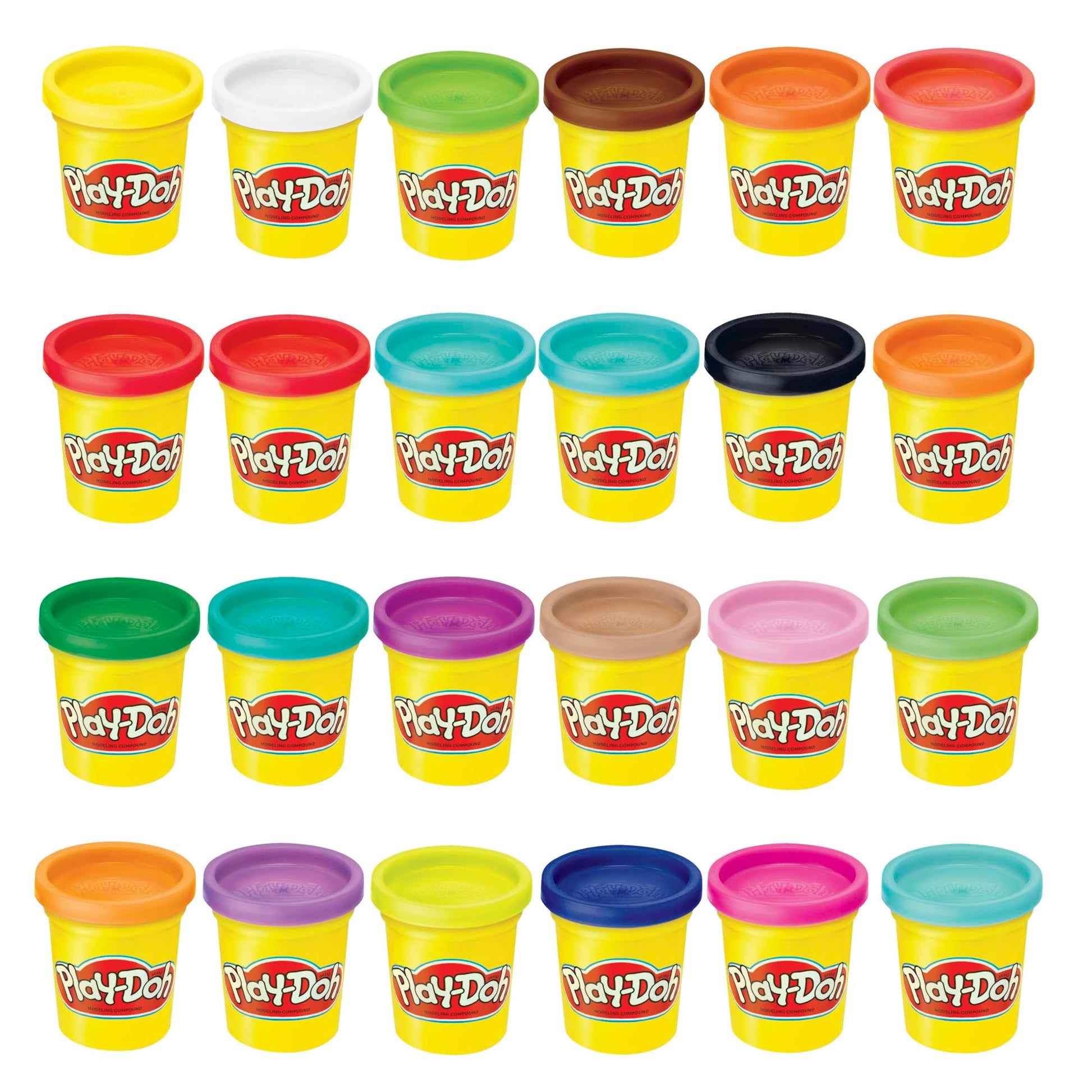 Pack de Modelado Play Doh Variedad de Colores para Niños y Niñas