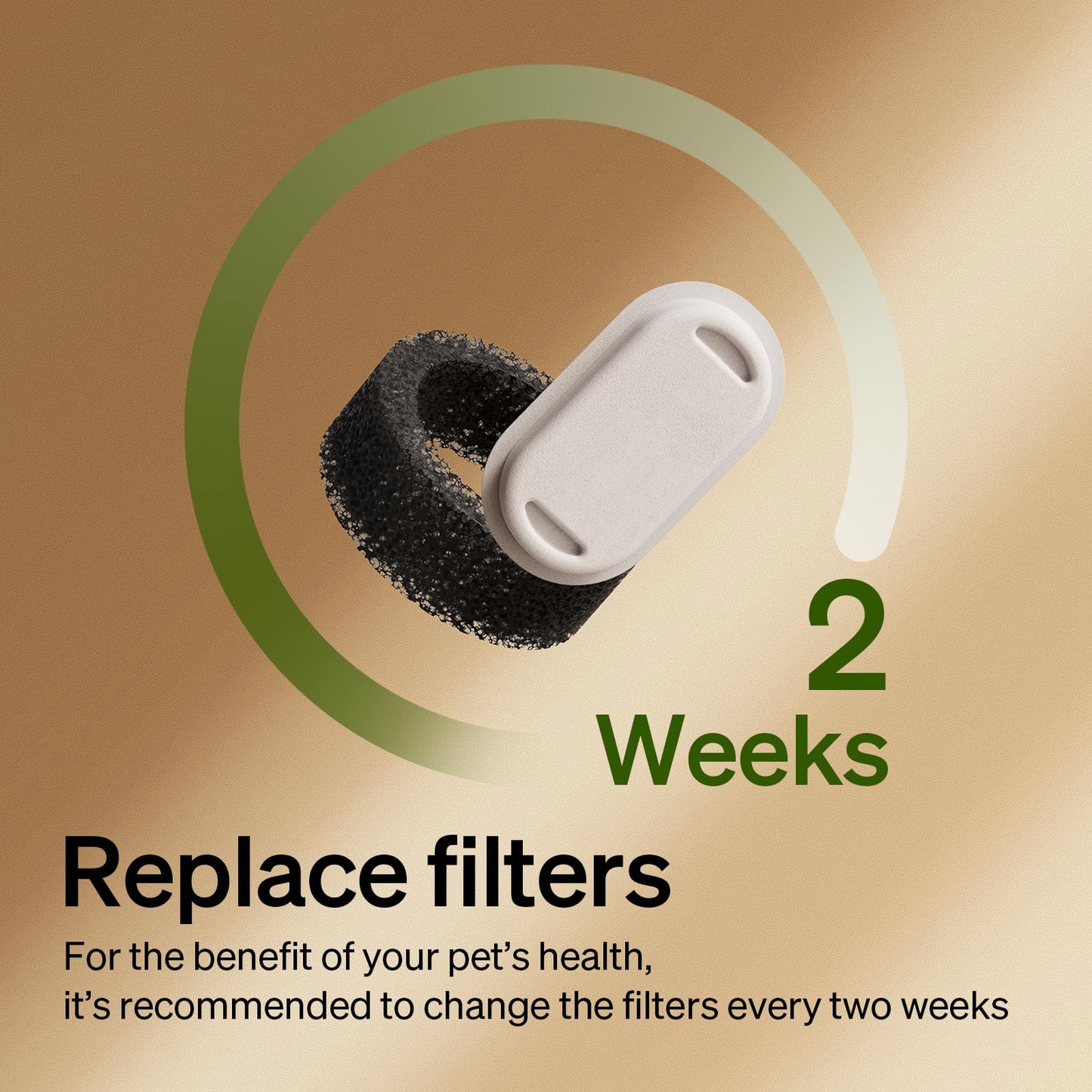 Filtros de Repuesto PETLIBRO Acero Inoxidable para Fuente de Agua para 2 Meses 4 Unidades