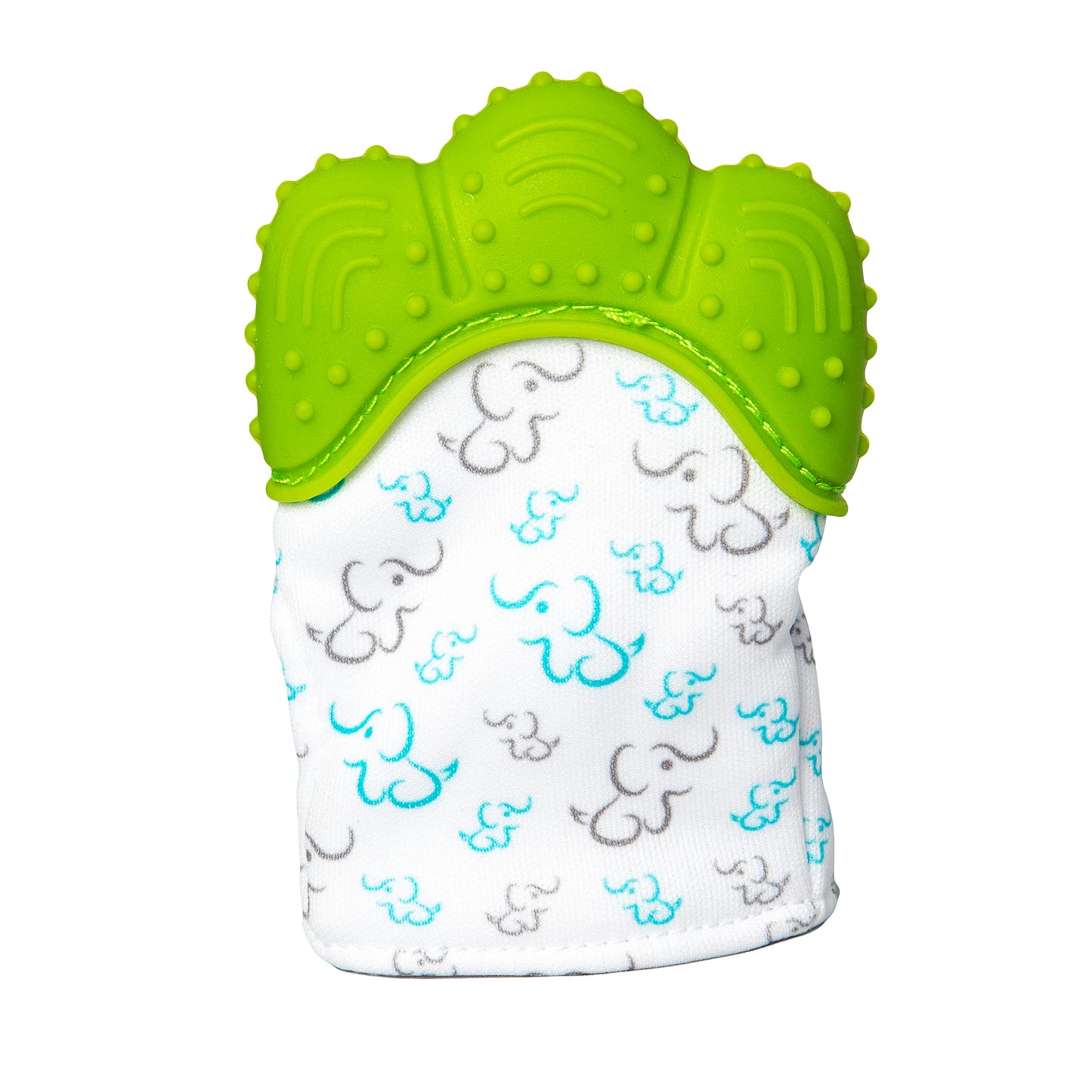 Guantes de Silicón PAPU BABY Azul Gris Dentición para Niño