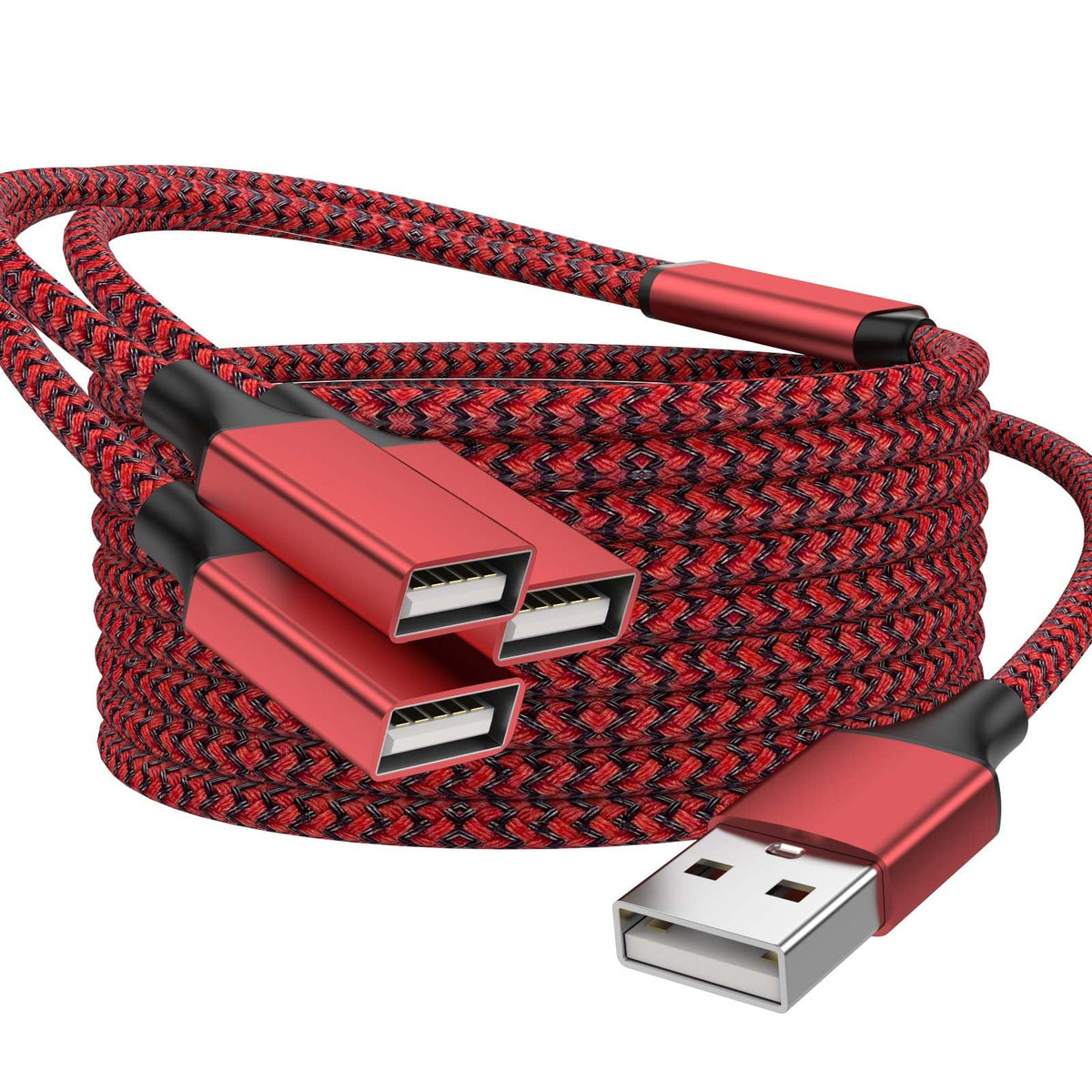 Divisor USB POHFP 3.3 Pies 3 en 1 Compatible con Carga y Transferencia de Datos