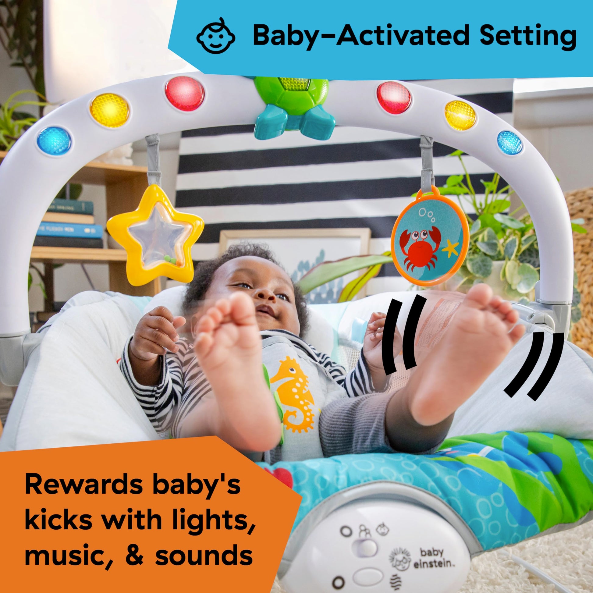 Baby Einstein Silla Mecedora Musical Plegable para Bebés