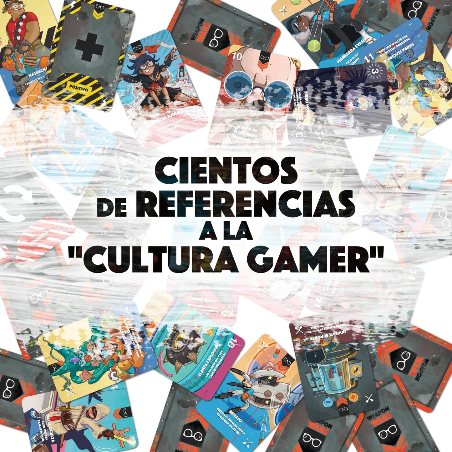 MAR LÚDICO Juego de Mesa en Español - Weapon Wars