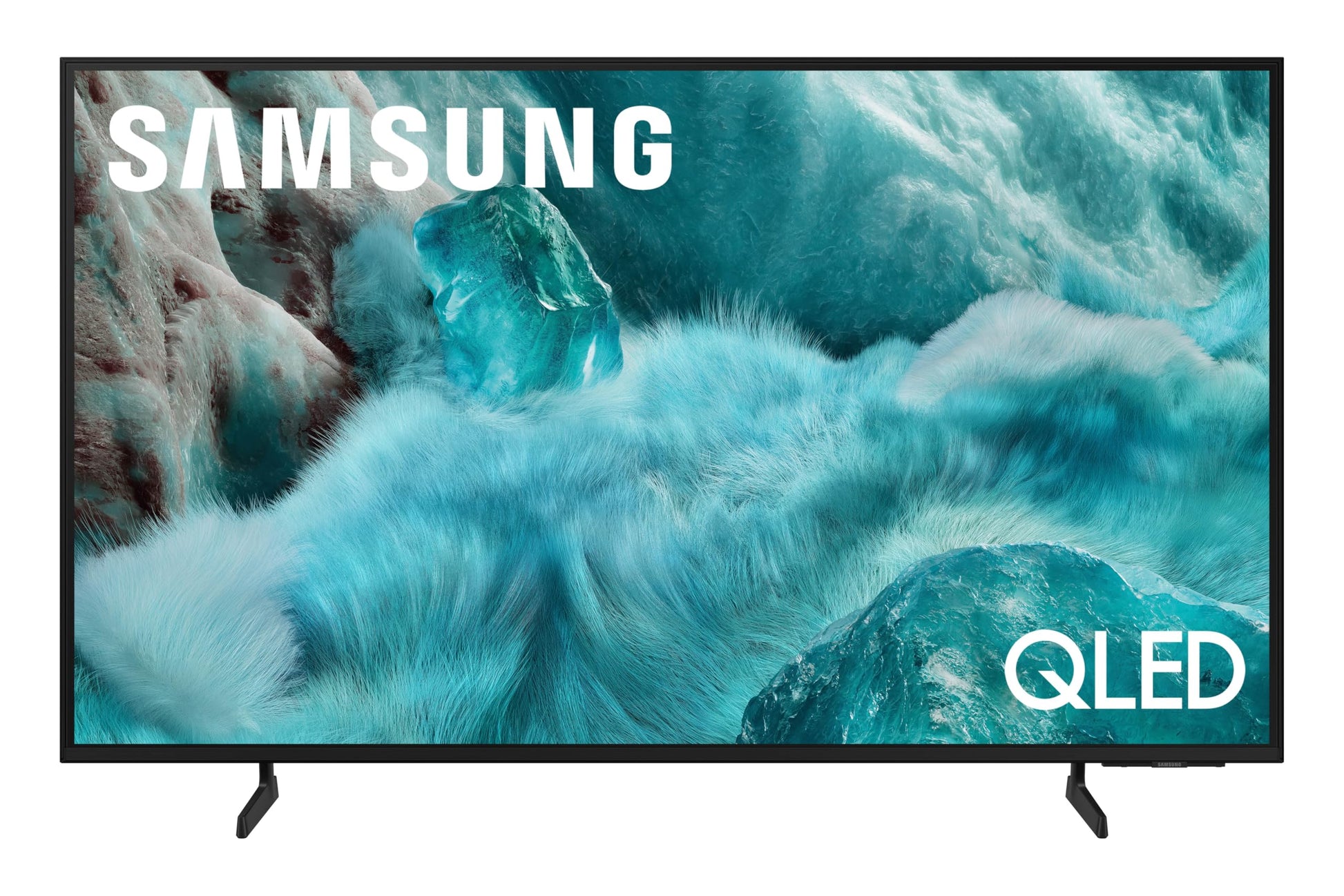 SAMSUNG Q7F QLED 4K Smart TV de 55 Pulgadas, Color Negro