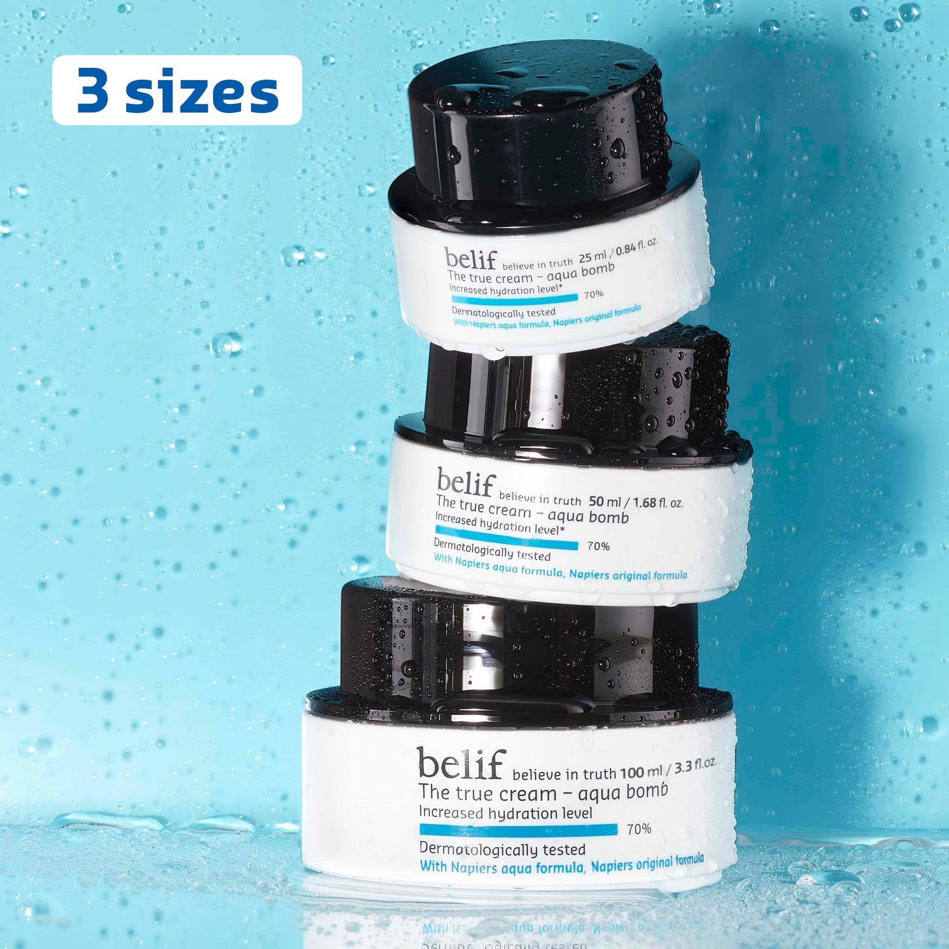 Belif the True Cream Aqua Bomb | Moisturizer for Combination to Oily Skin | Face Cream, Hydration, Clean Beauty