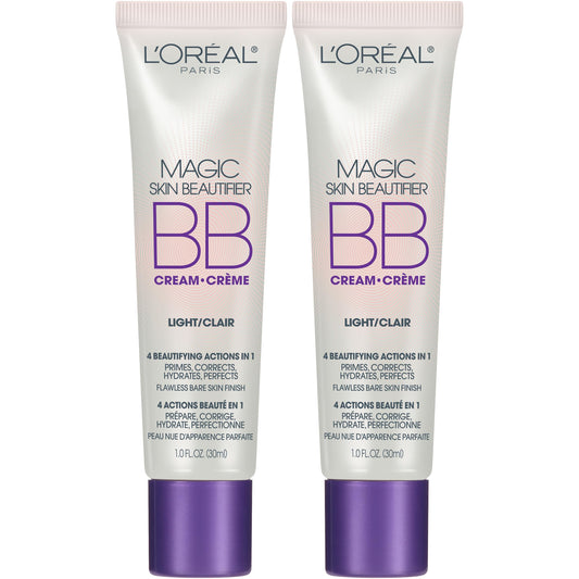 L'Oreal Paris Studio Secrets Magic BB Crema, Light, 2 unidades