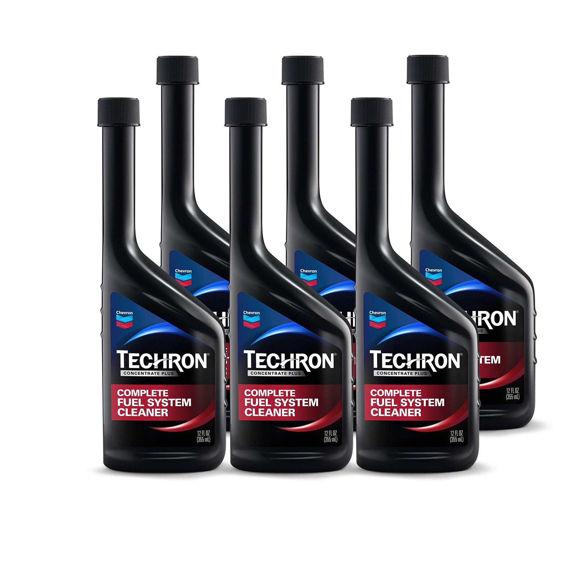 Chevron 67740-CASE Techron Concentrate Plus - Limpiador de Sistema de Combustible, 12 onzas (Paquete de 6)
