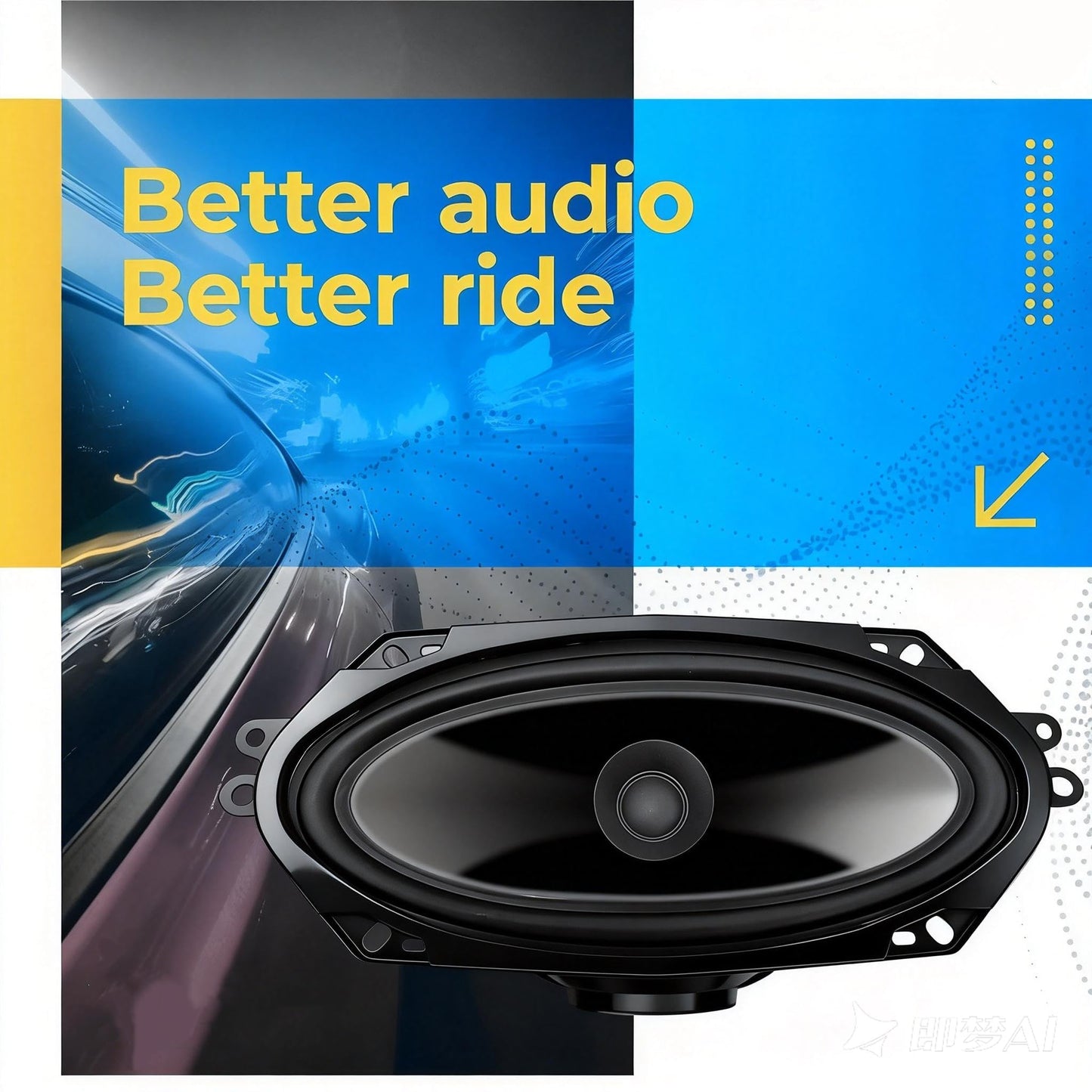 SONDPEX CS17410: Altavoz de Doble Cono de 4" x 10"