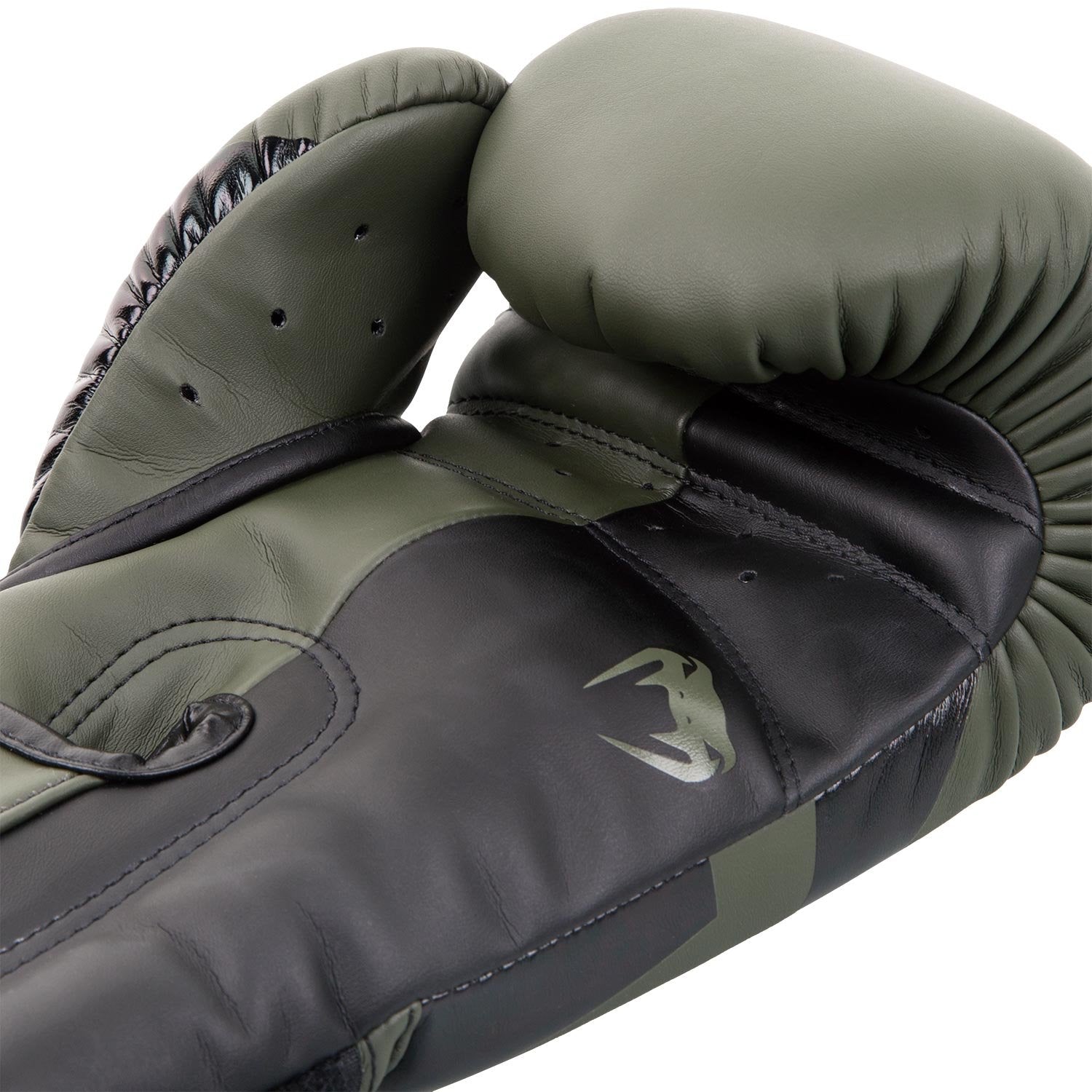 Guantes de Boxeo Venum Elite caqui negro