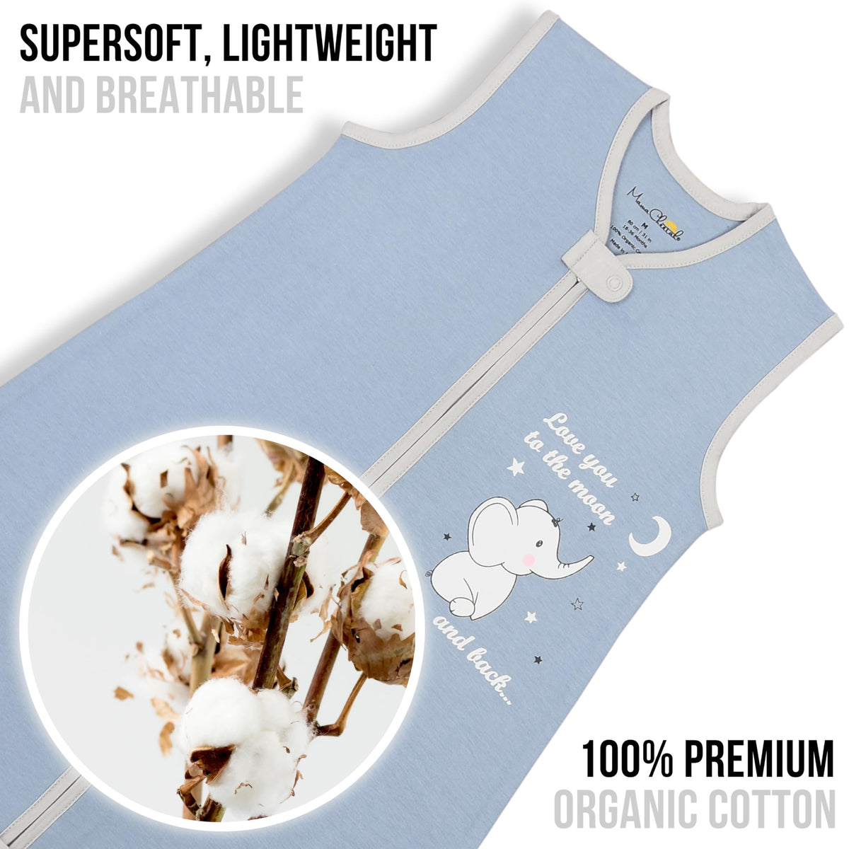Mama Cheetah Saco de Dormir para Niños Pequeños con Pies 3T-4T, 1.0 TOG Manta Portátil de Algodón Orgánico para Bebés con Patas, Saco de Dormir para Bebés Caminantes, Saco de Dormir Grande para
