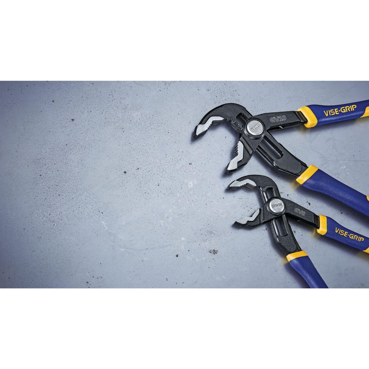 IRWIN 1763390 - Juego de alicates Groovelock, 2 piezas, empuñadura de tornillo