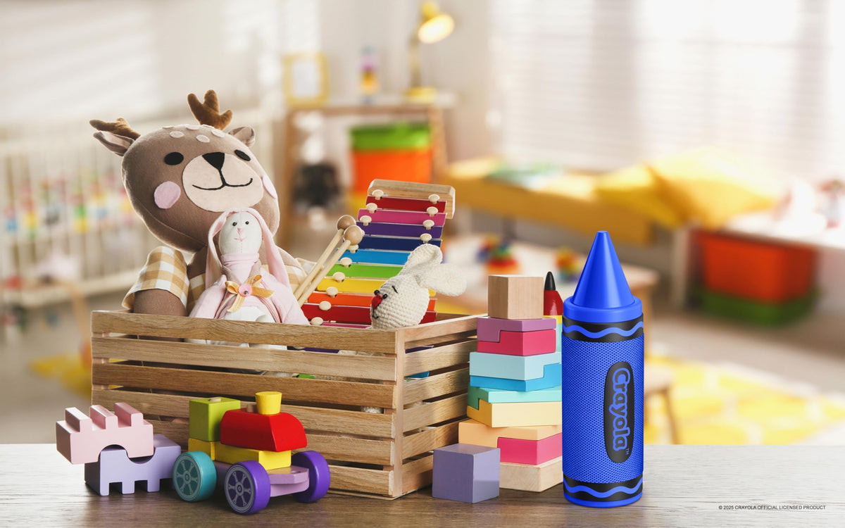 Altavoces Crayola Crayón Inalámbricos Bluetooth 20W Sonido HD para Hogar y Fiesta